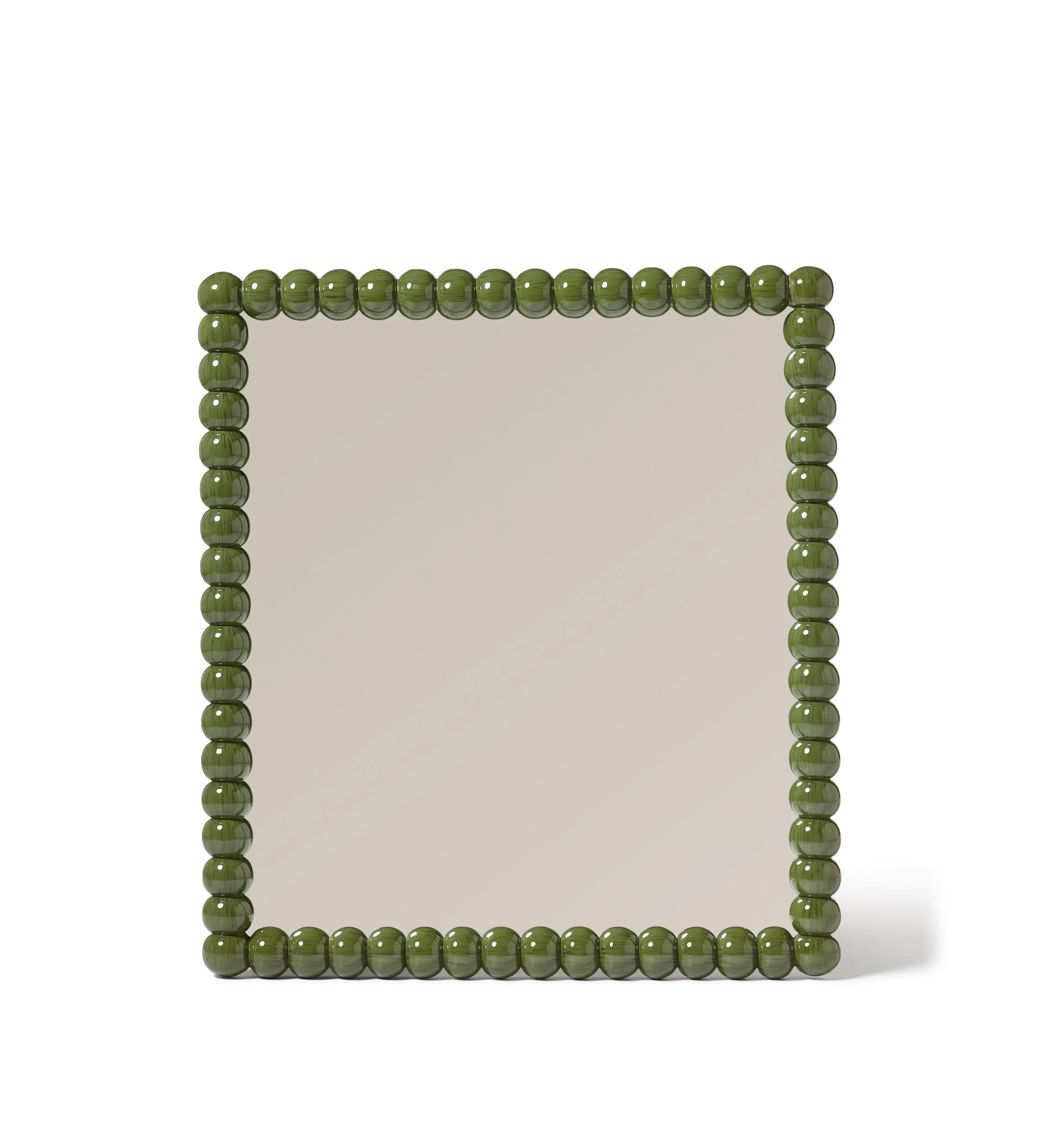 Bobble Wall Mirror - Spruce, Mango Wood image