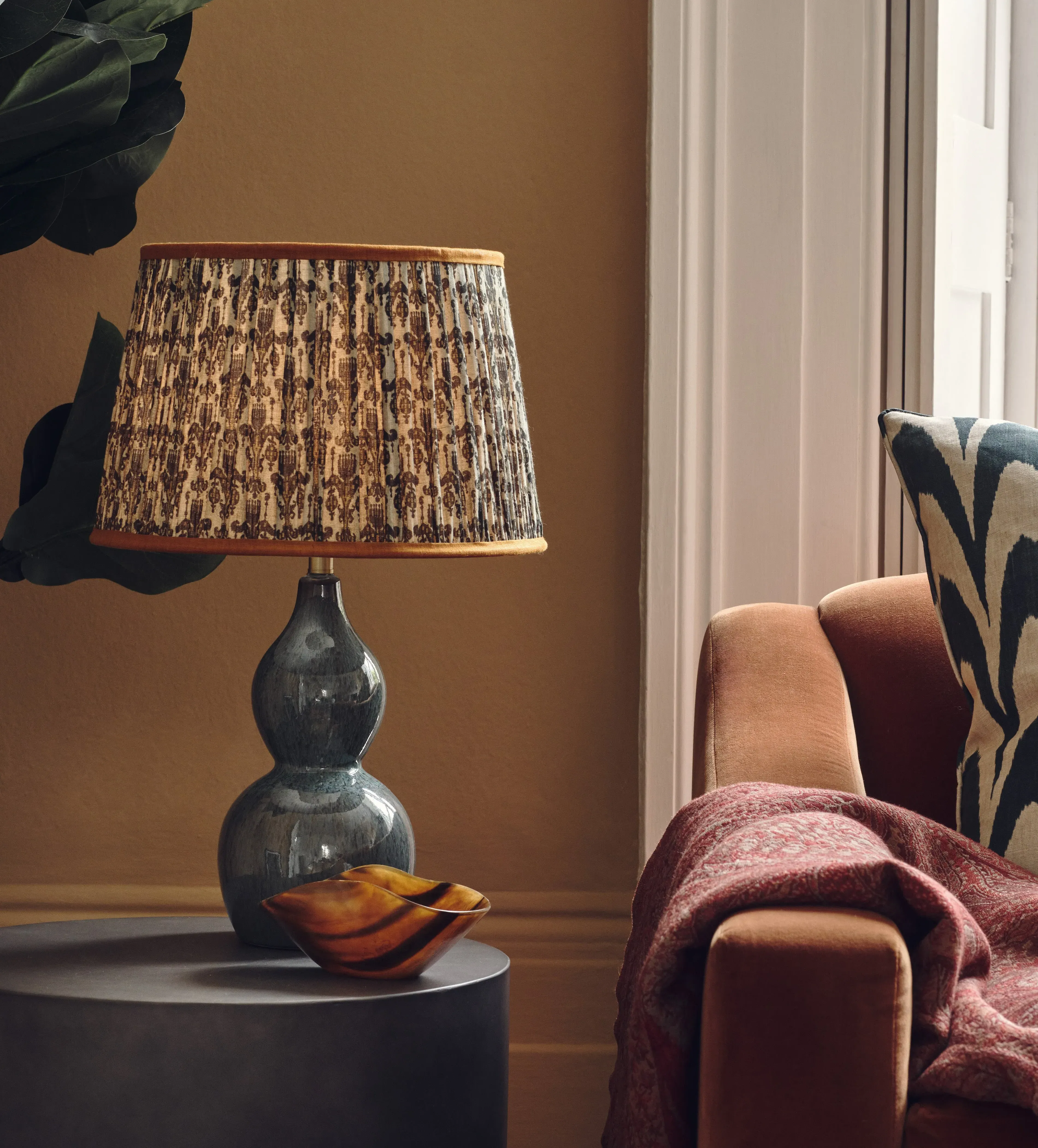 Compact Table Lamp - Celadon, Ceramic