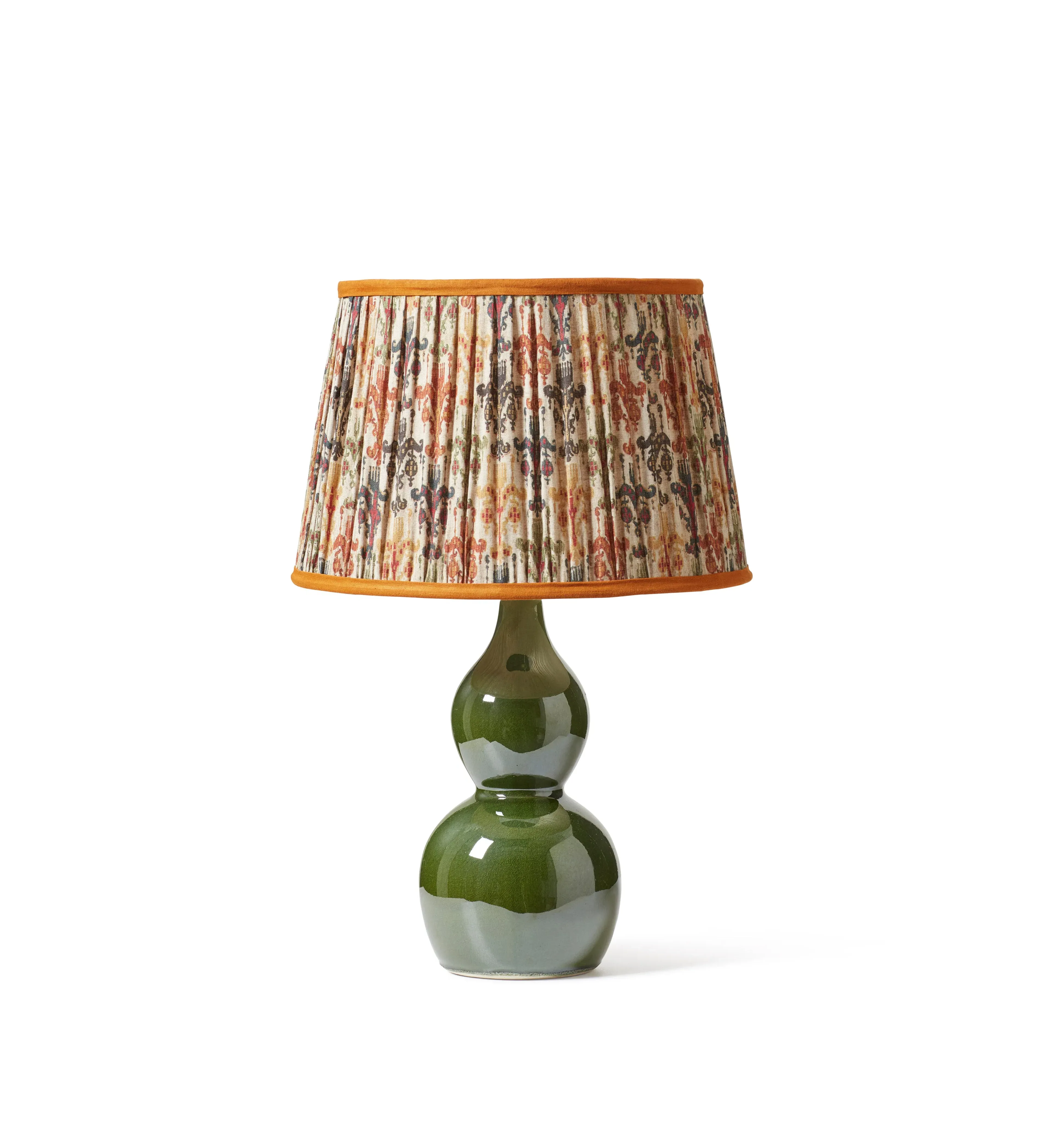 Compact Table Lamp - Moss, Ceramic