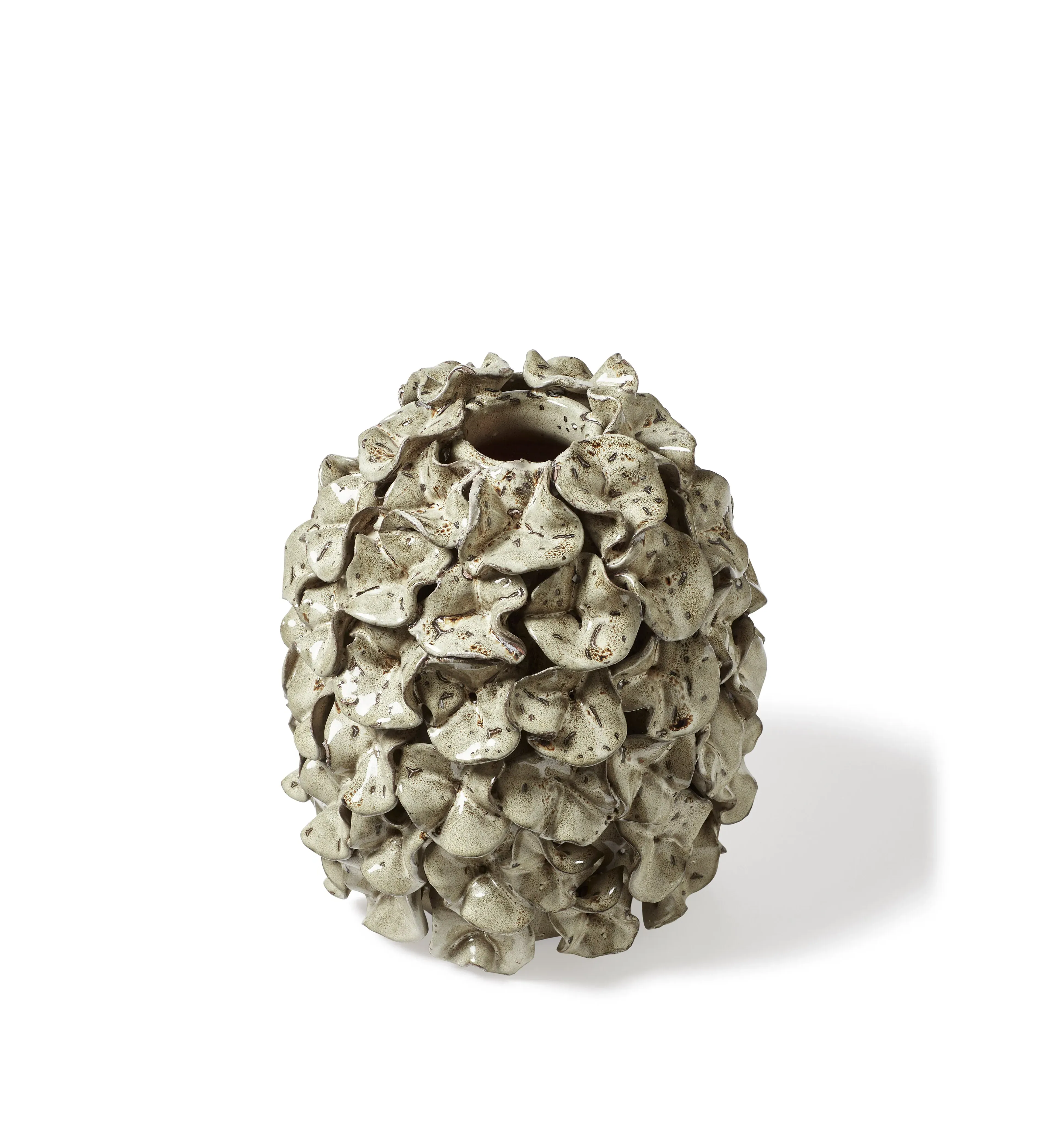 Decorative Vase Mushroom Shape - Natural, Terracotta image