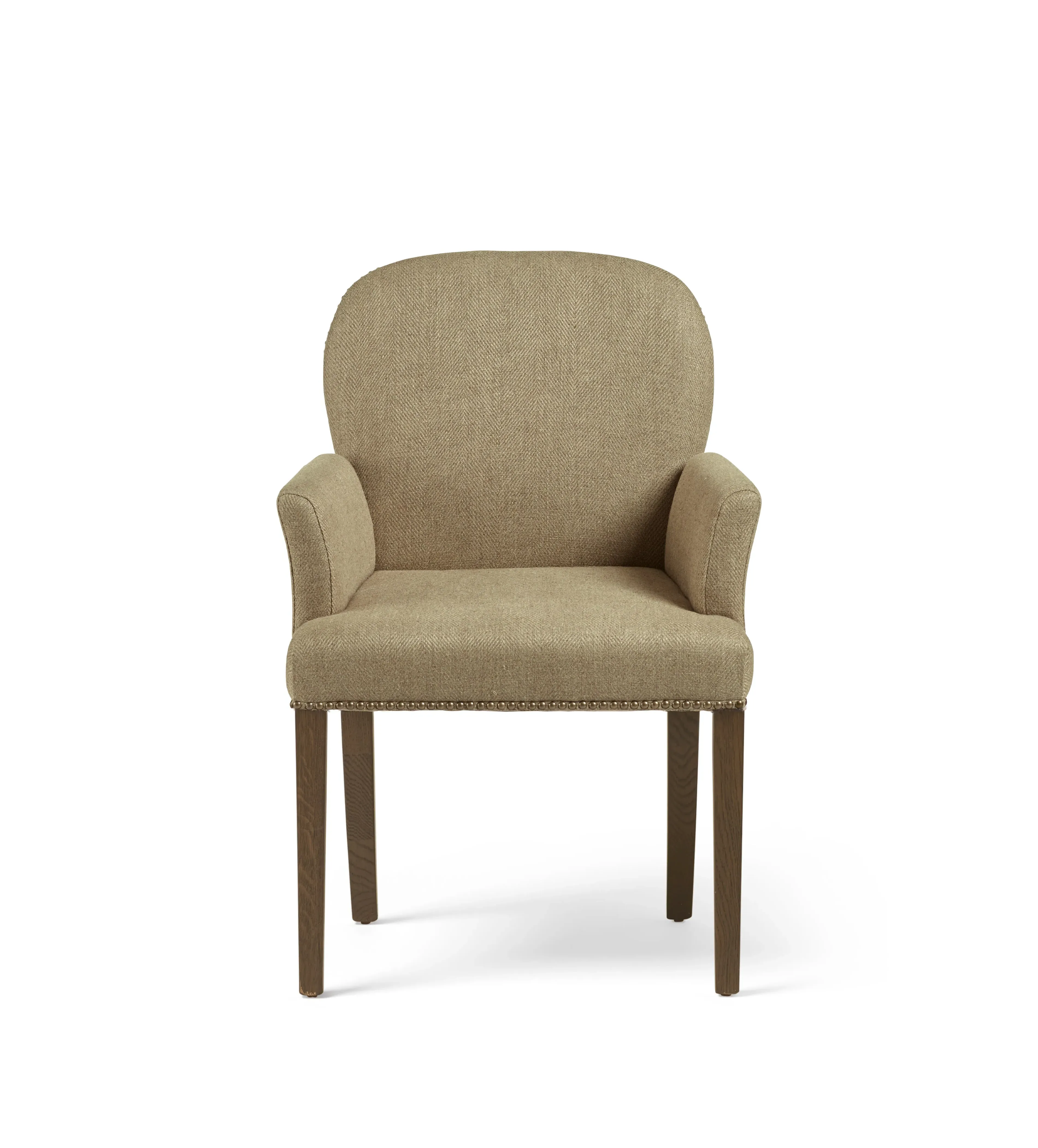 Dining Chair with Arms - Wild Oats, Linen