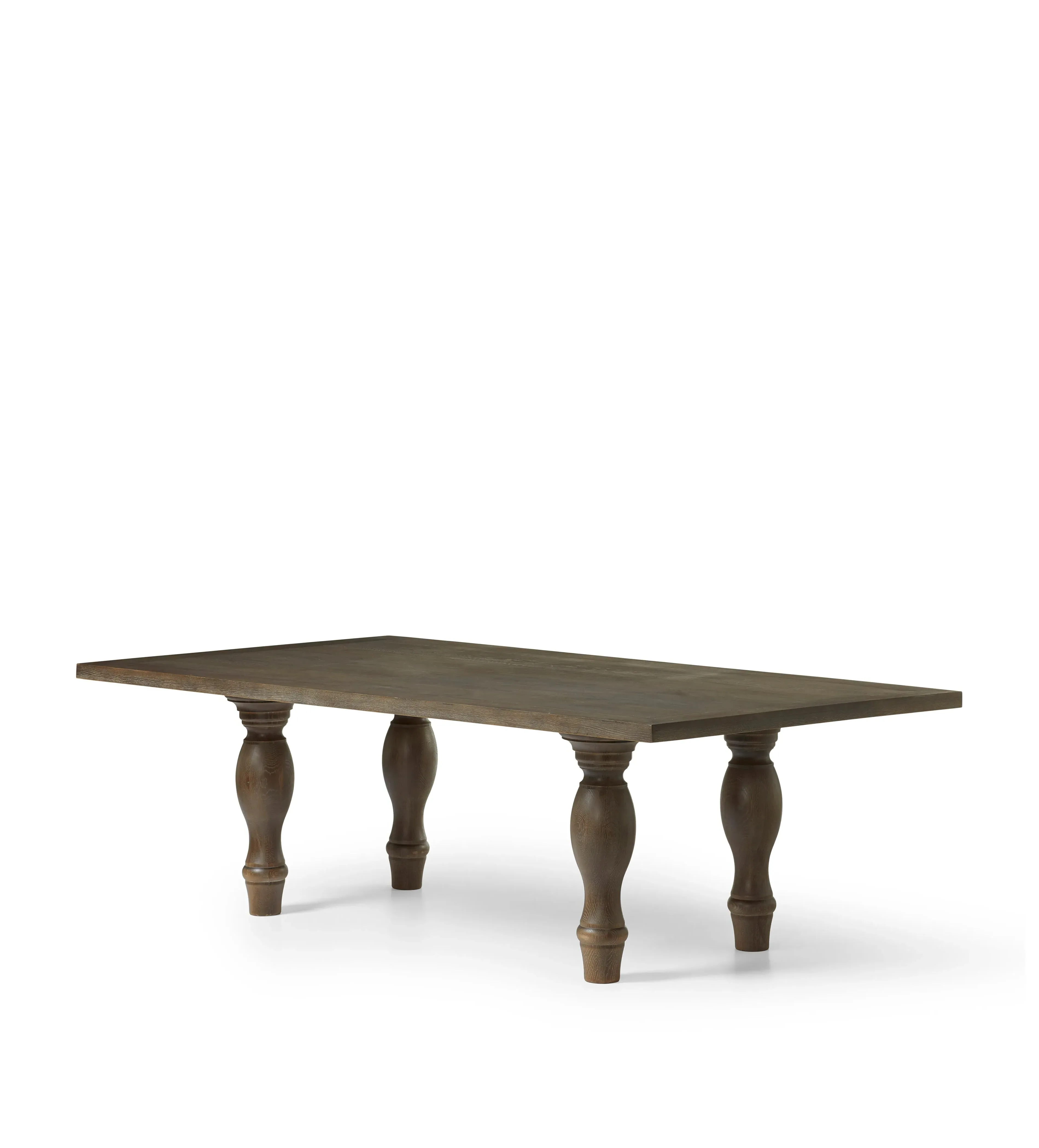 Dining Table - Watered Grey, Solid Wood