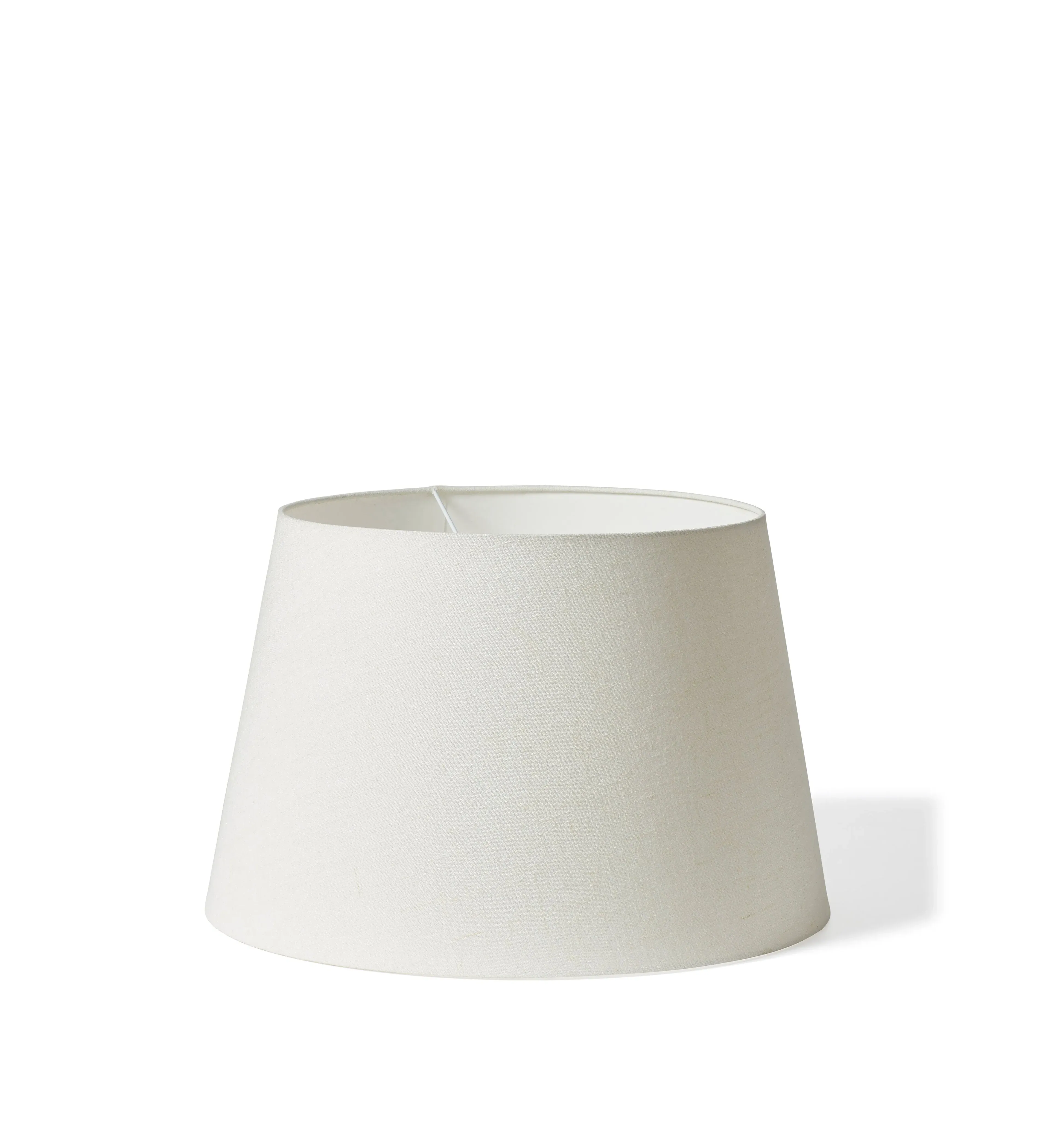 Drum Lampshade - Off-White, Linen