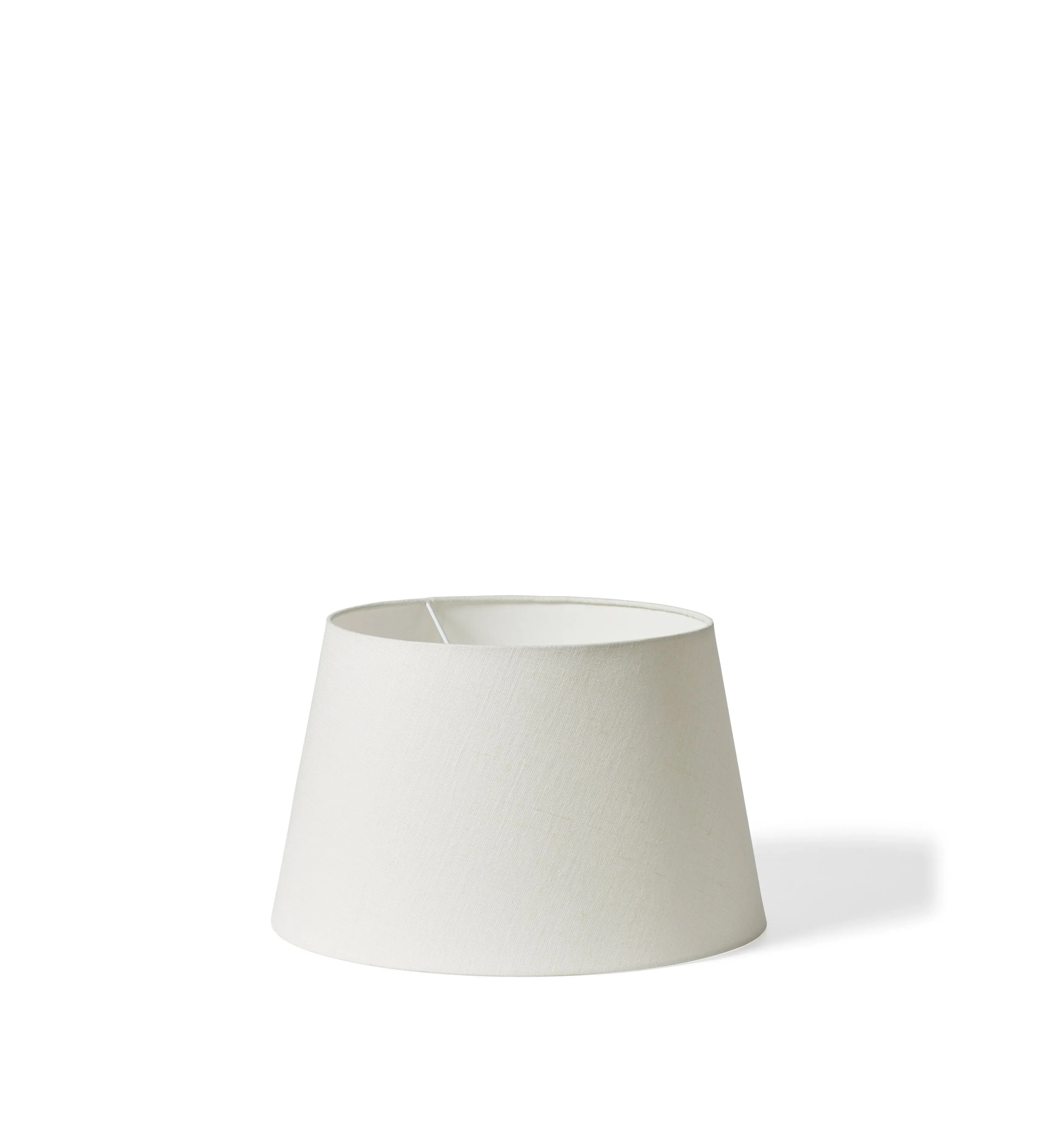 Drum Lampshade - Off-White, Linen