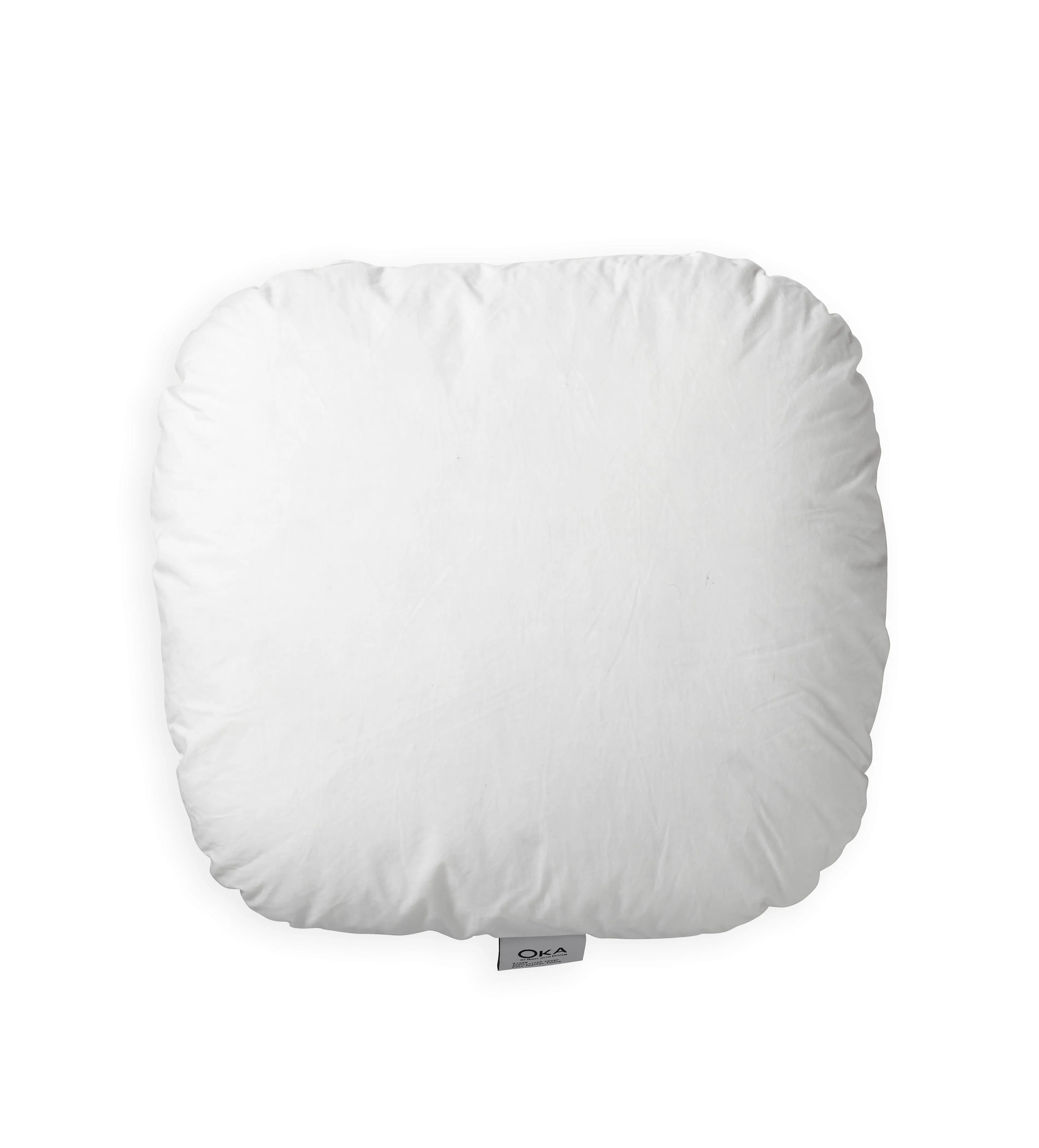 Duck Feather Cushion Pad - White image