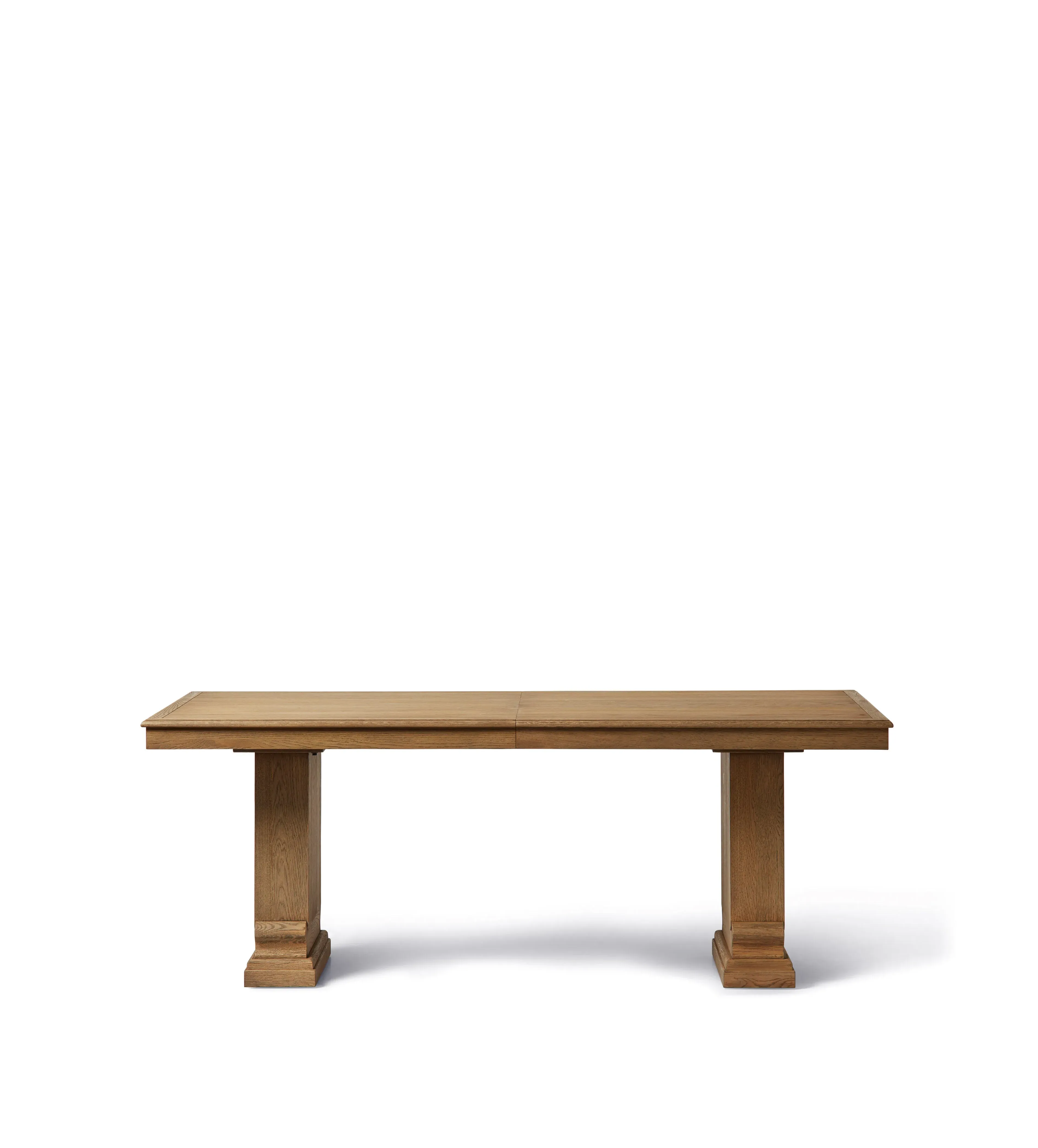 Extendable Dining Table - Weathered Oak image