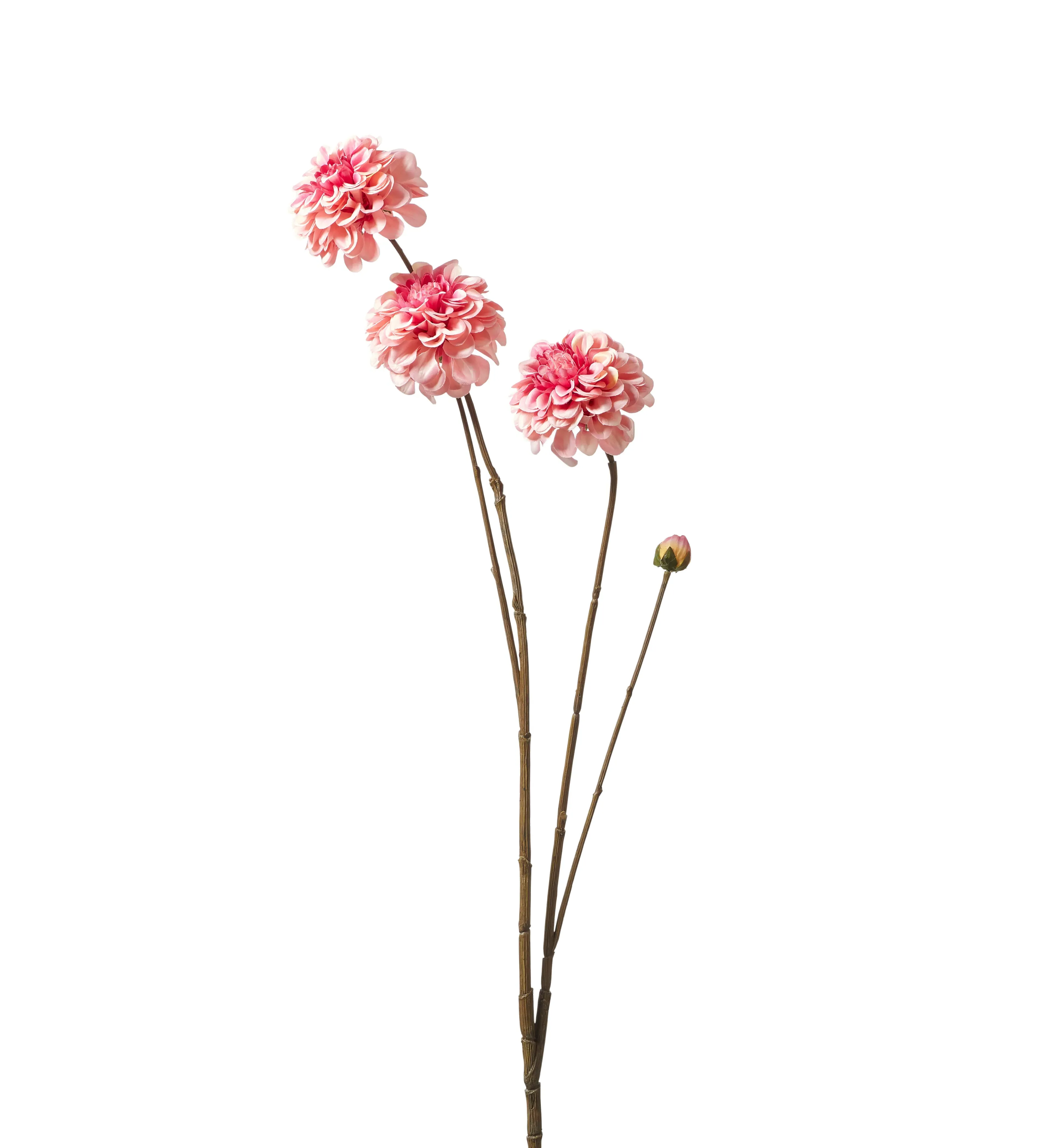 Faux Dahlia Stem - Pink, Artificial Flower image