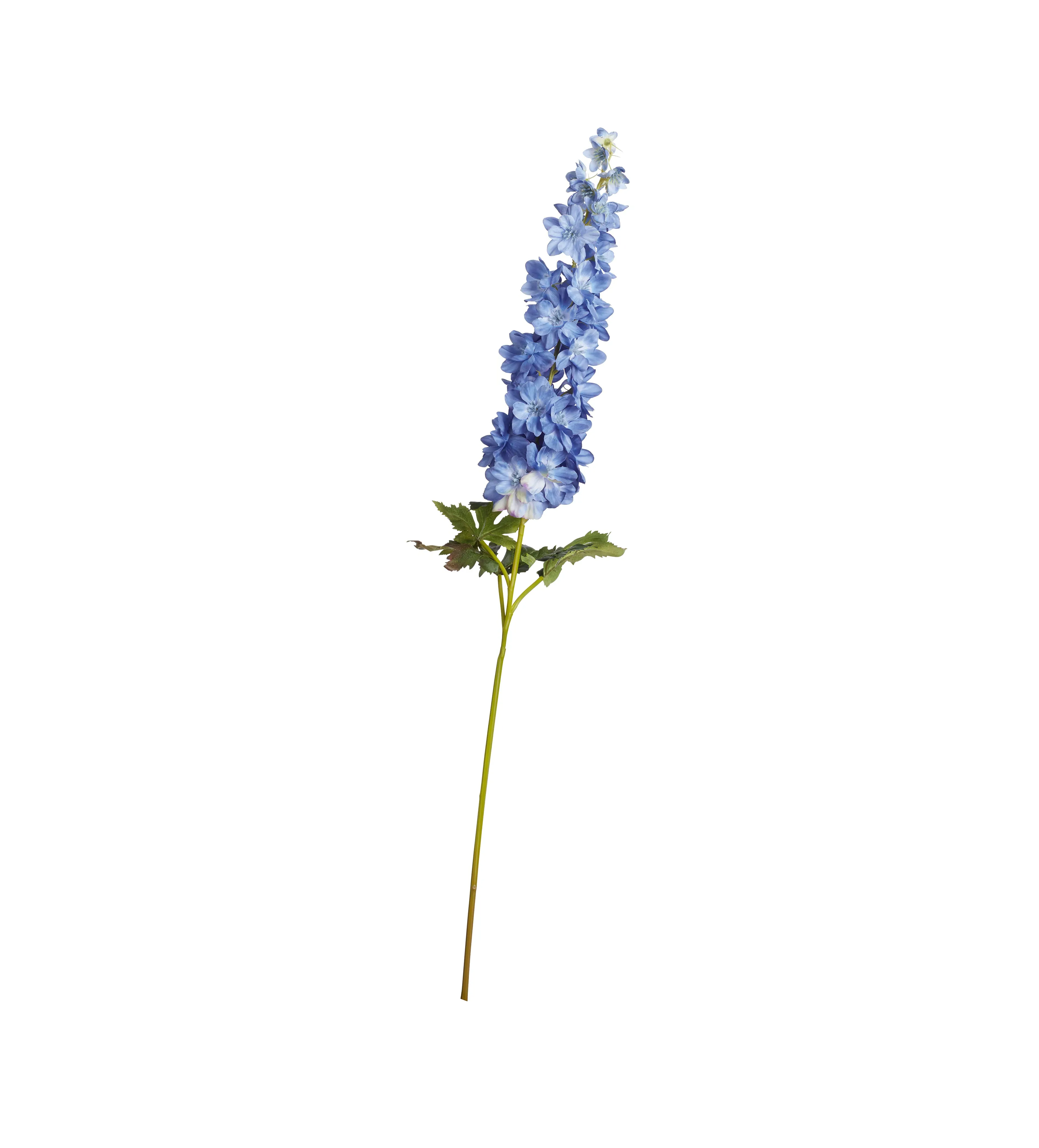 Faux Delphinium Stem - Pale Blue, Artificial