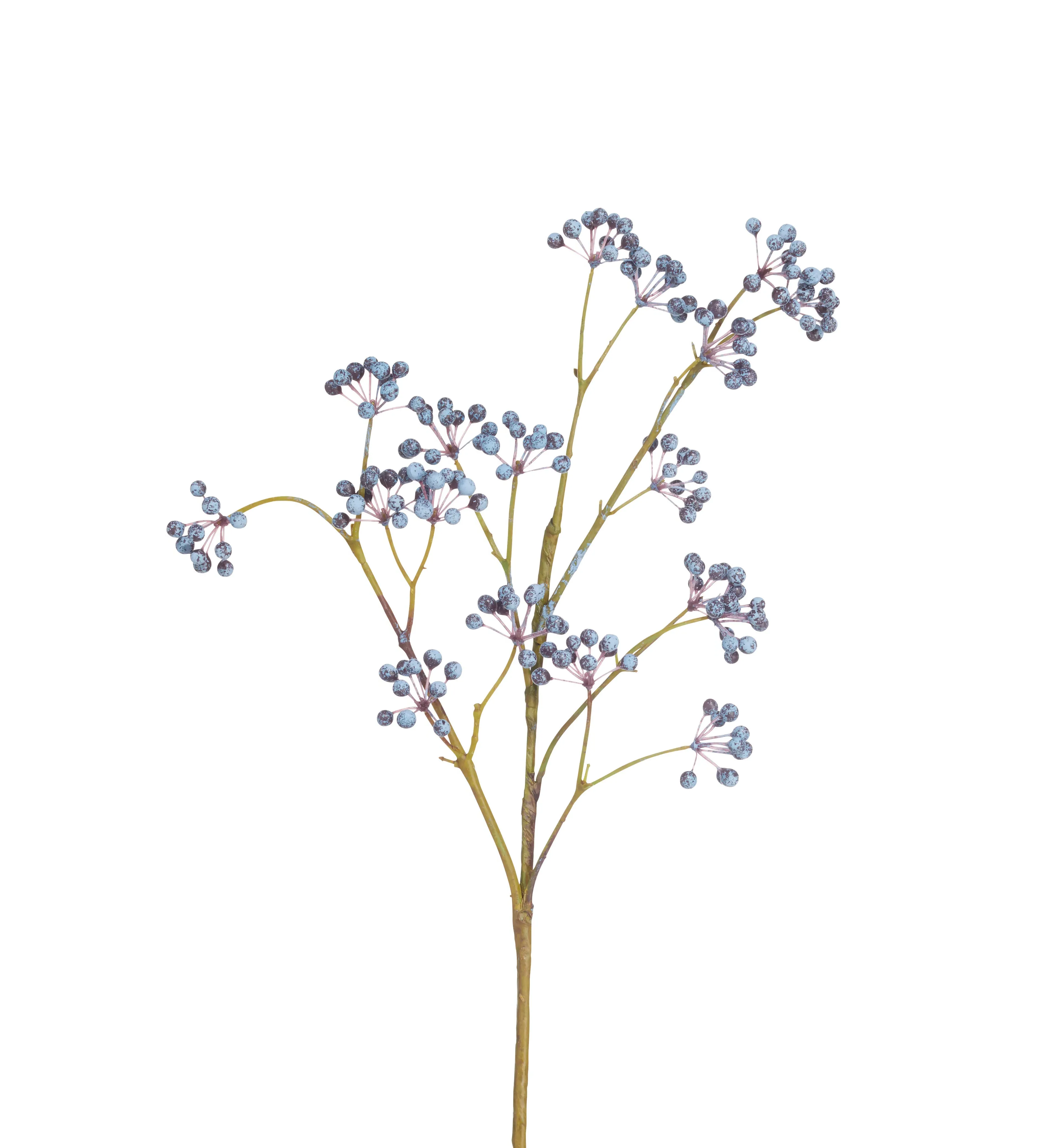 Faux Dogwood Berry Branch - Purple, Artificial image