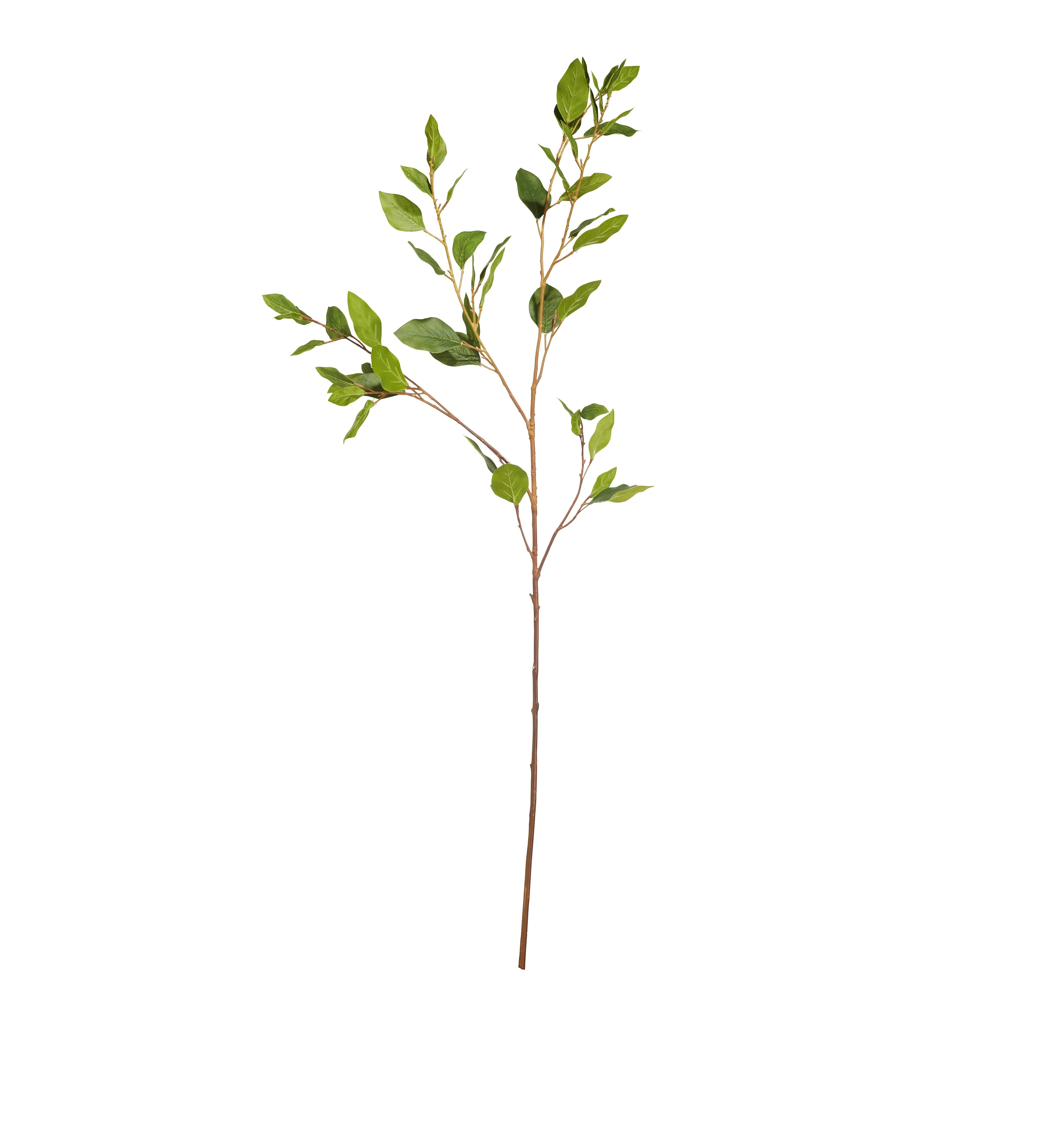 Faux Eucalyptus Stem - Green, Artificial