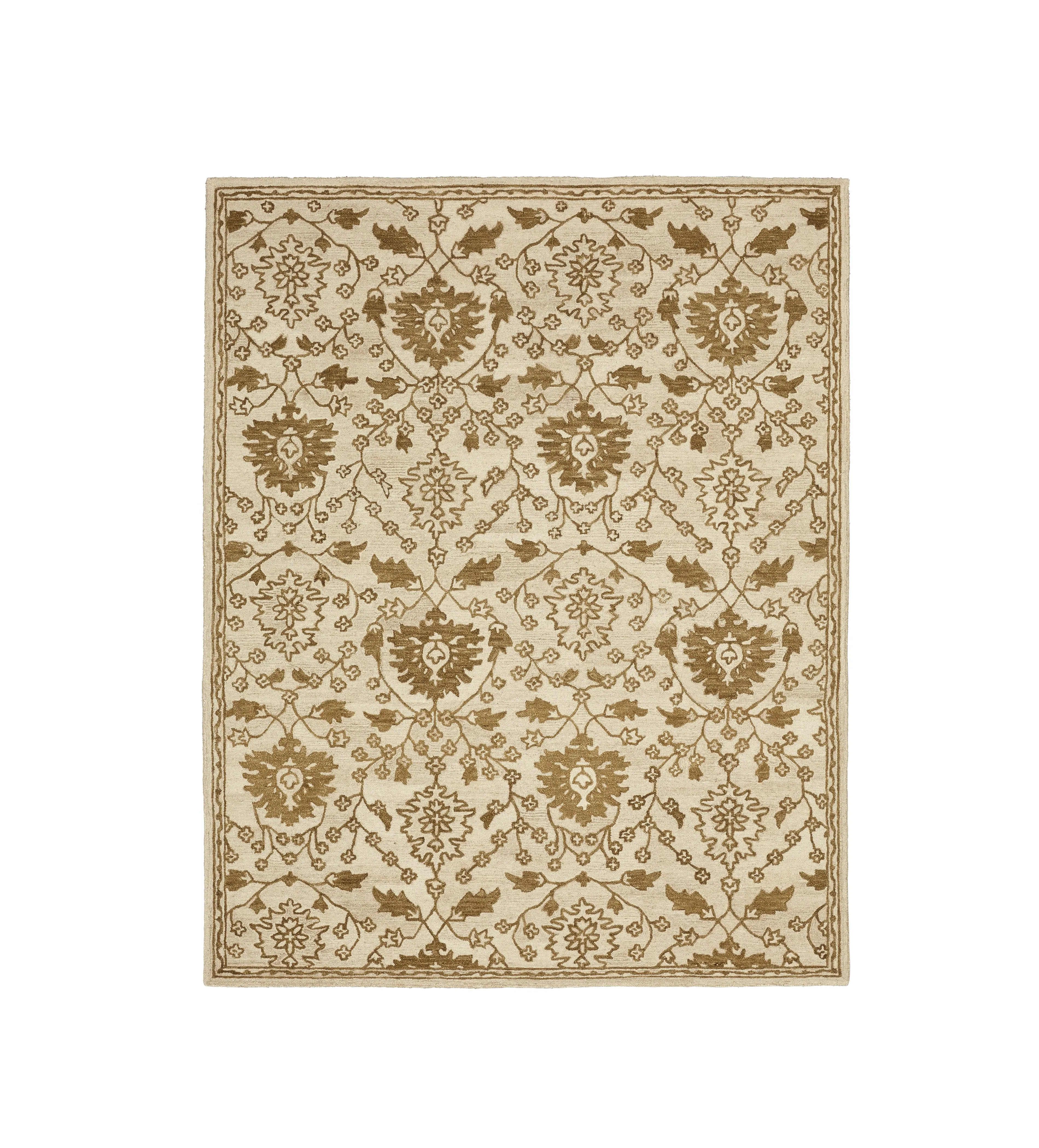 Flatweave Rug Hand Knotted - Rust, Wool image