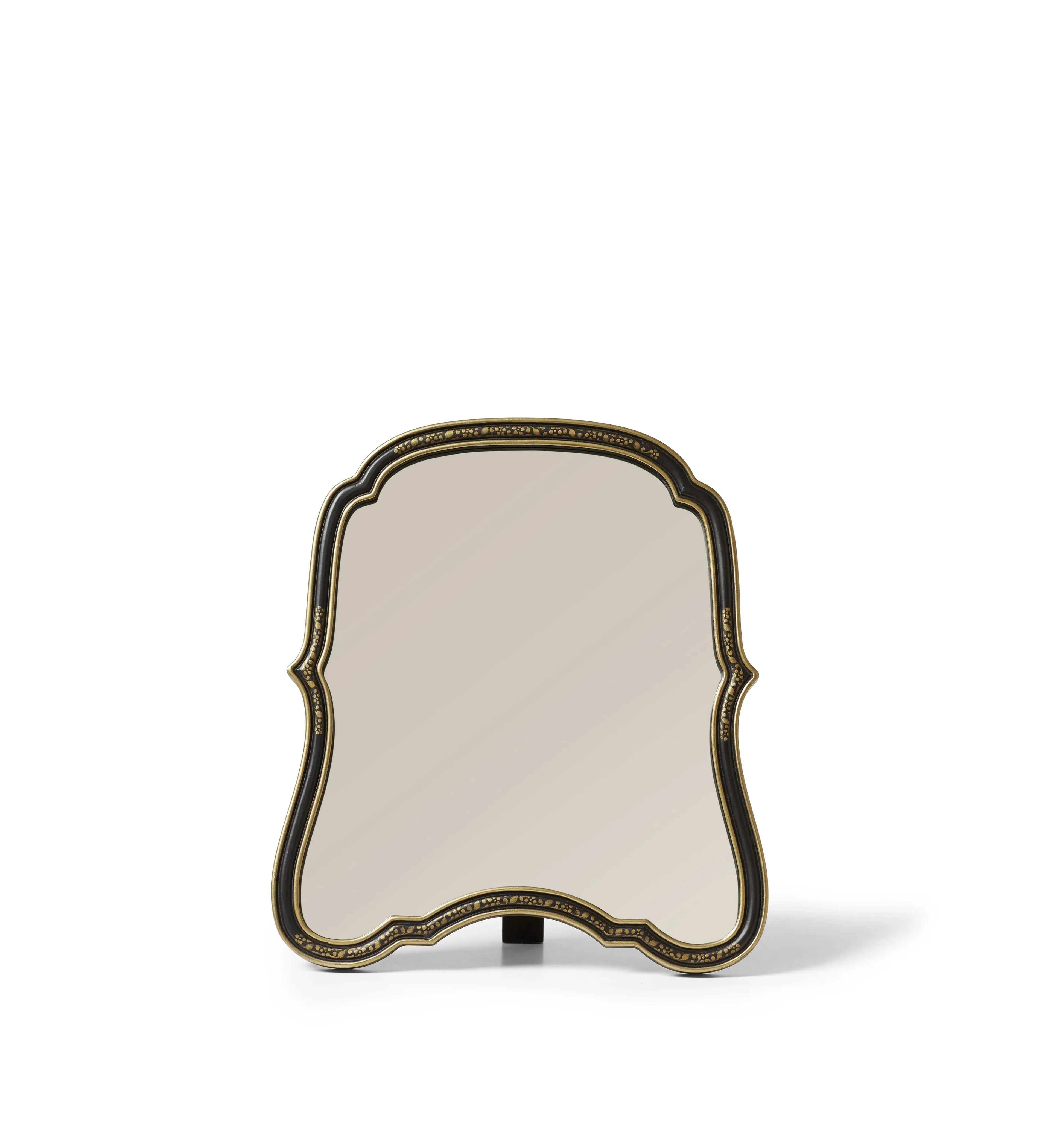 Floreale Wall Mirror with Stand - Antique Gold image