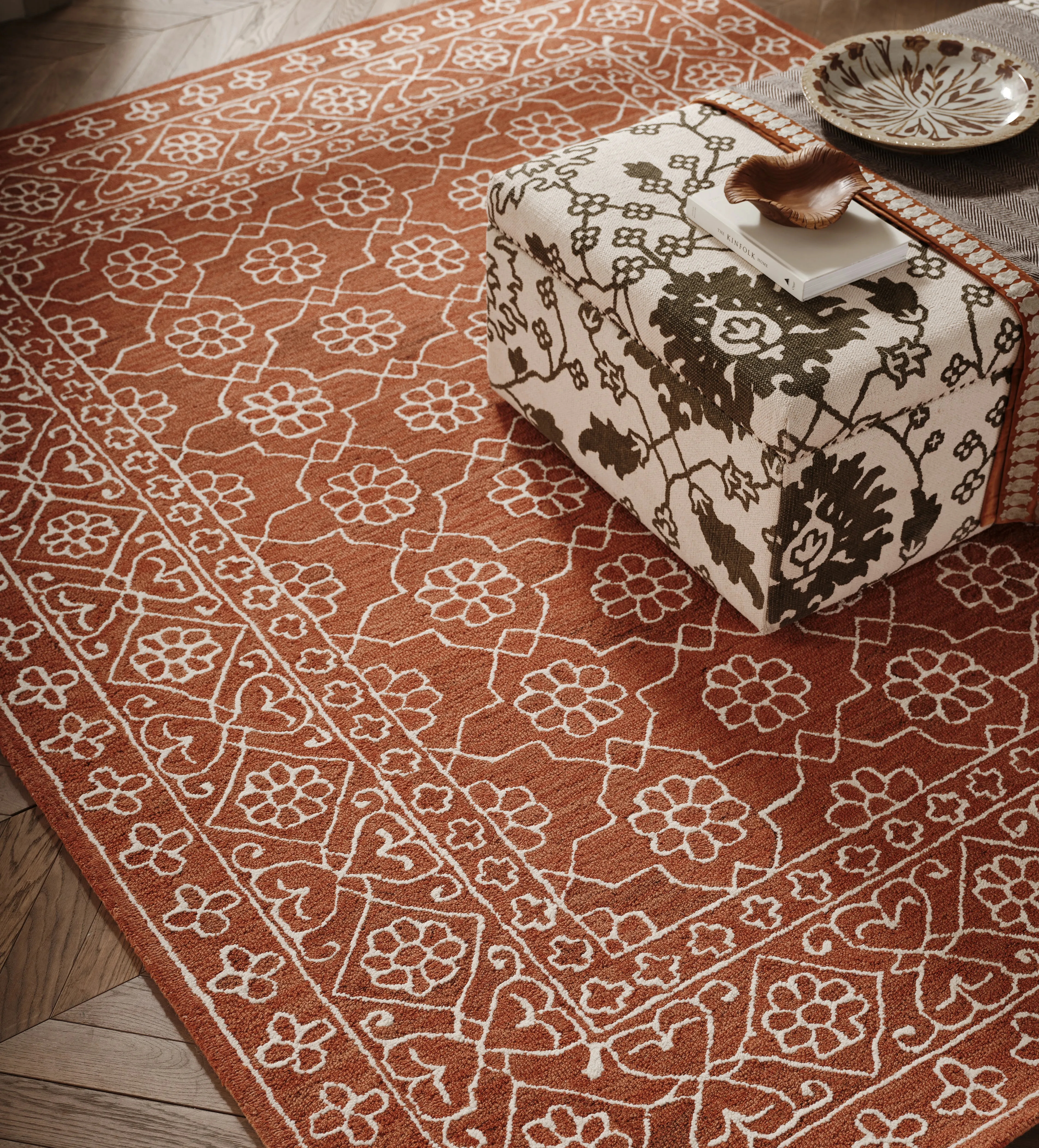Hand-Knotted Rug - Multi, Wool