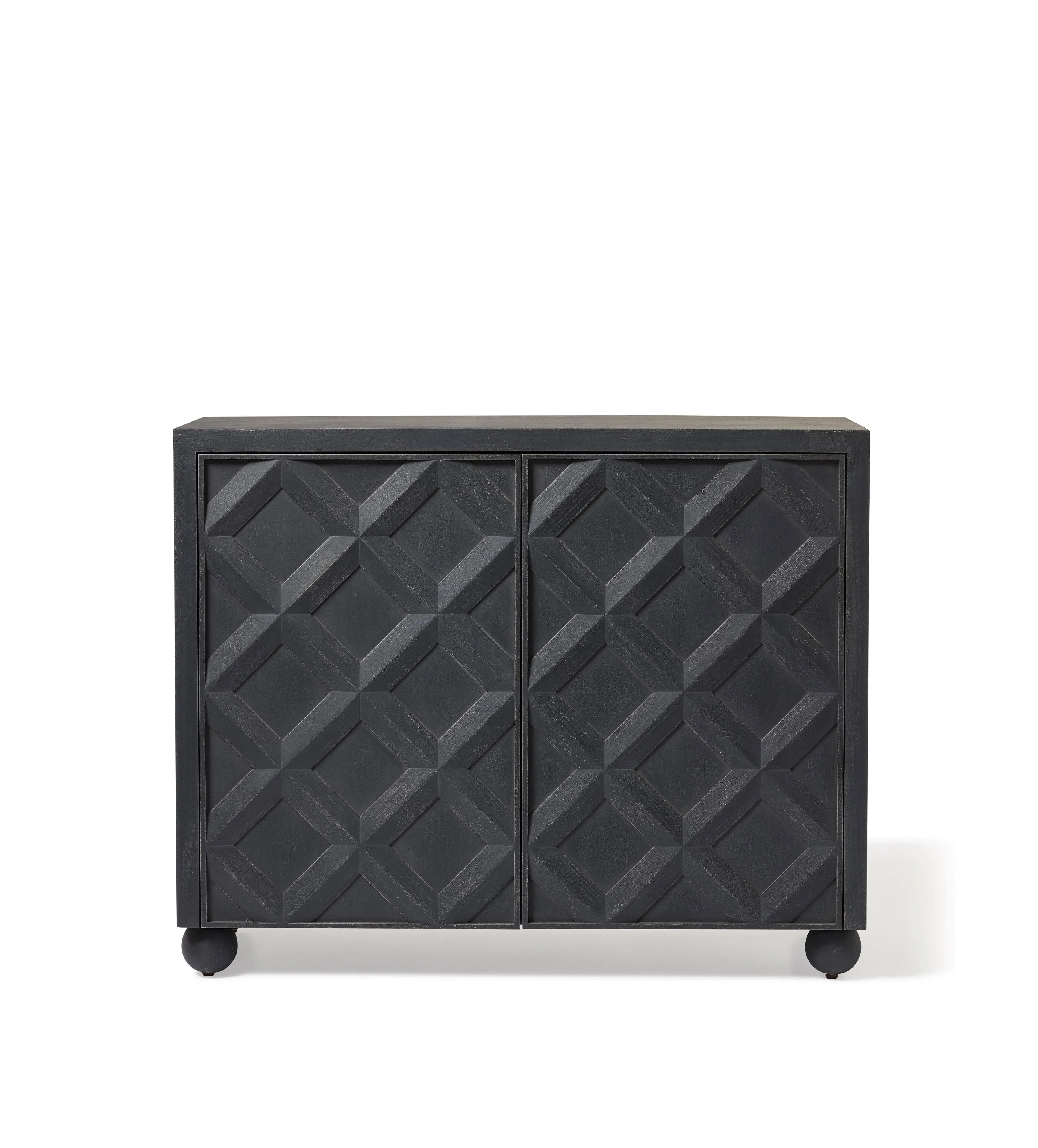 Kaeo Sideboard with Diamond Pattern - Indigo