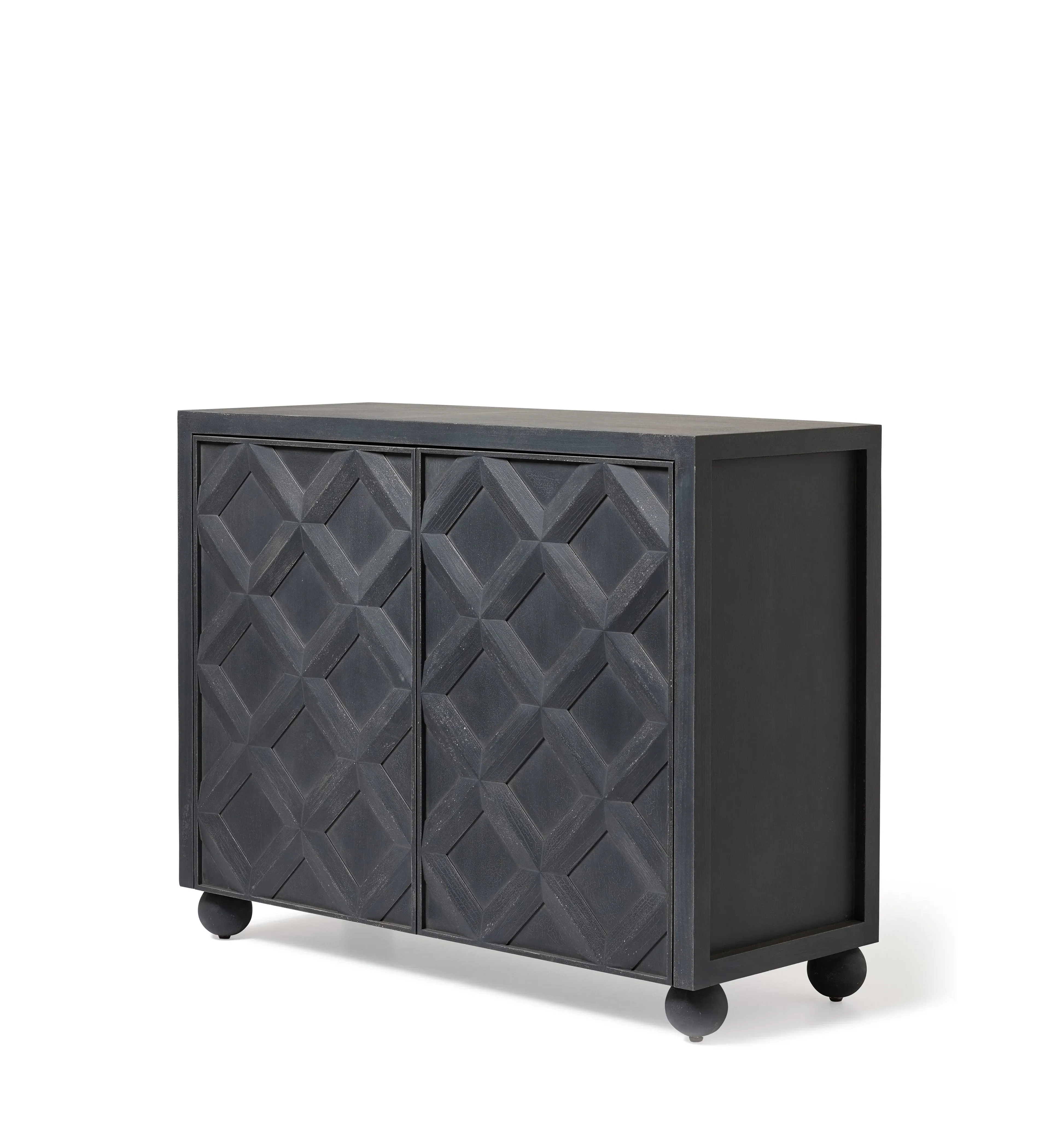 Kaeo Sideboard with Diamond Pattern - Indigo image