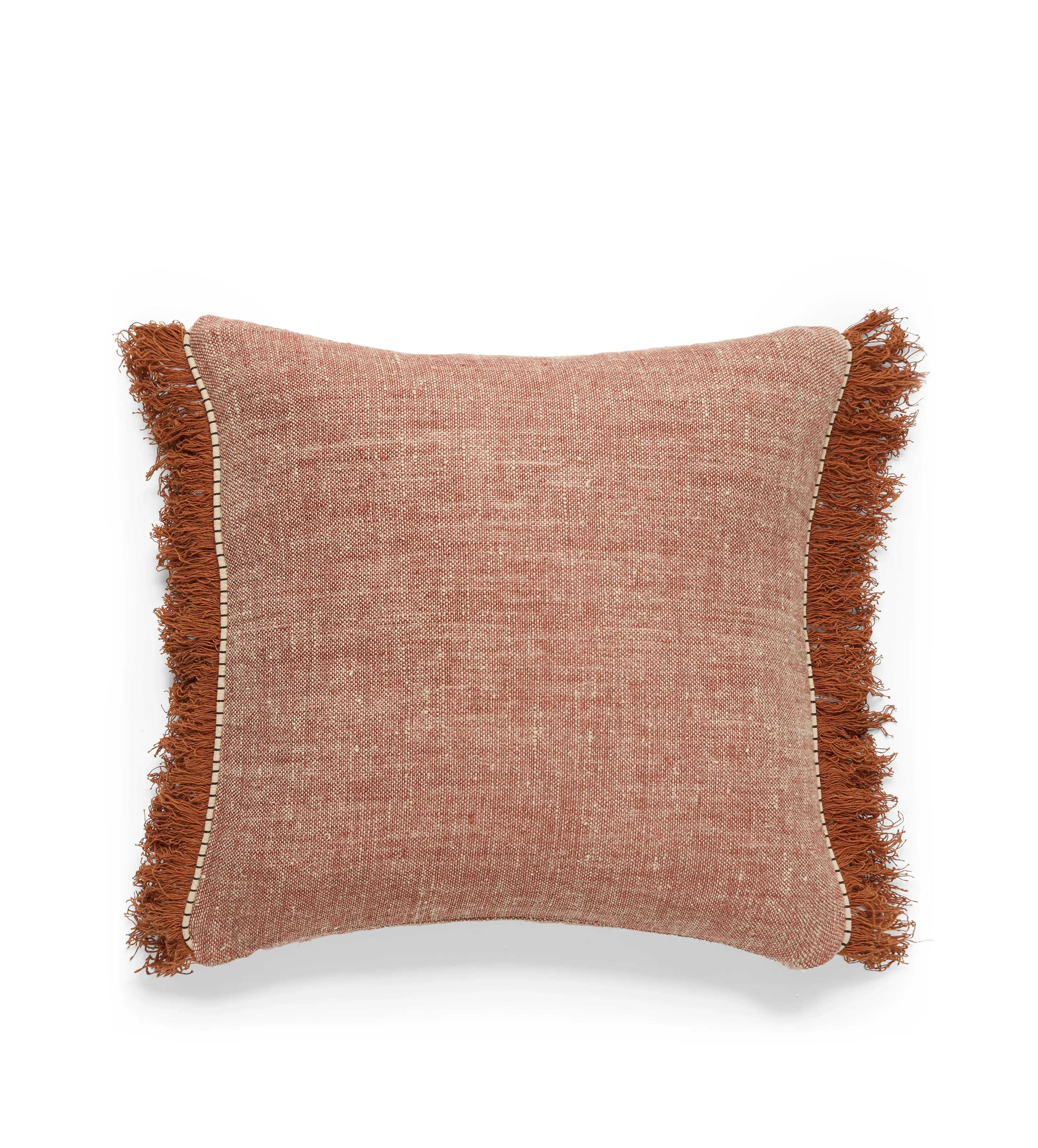 Kinara Cushion Cover - Rust, Linen