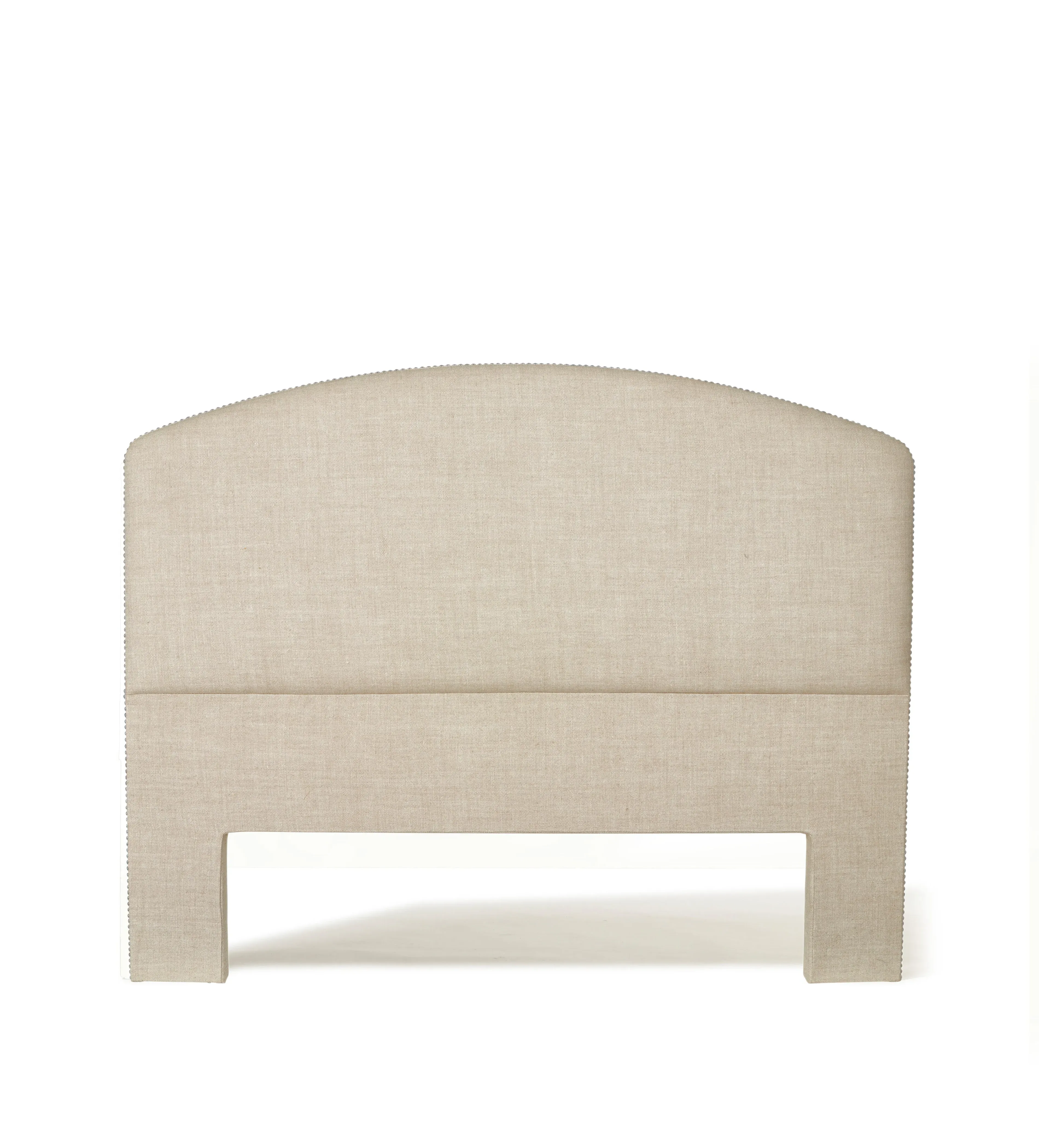 King Size Arch Headboard - Natural, Linen image
