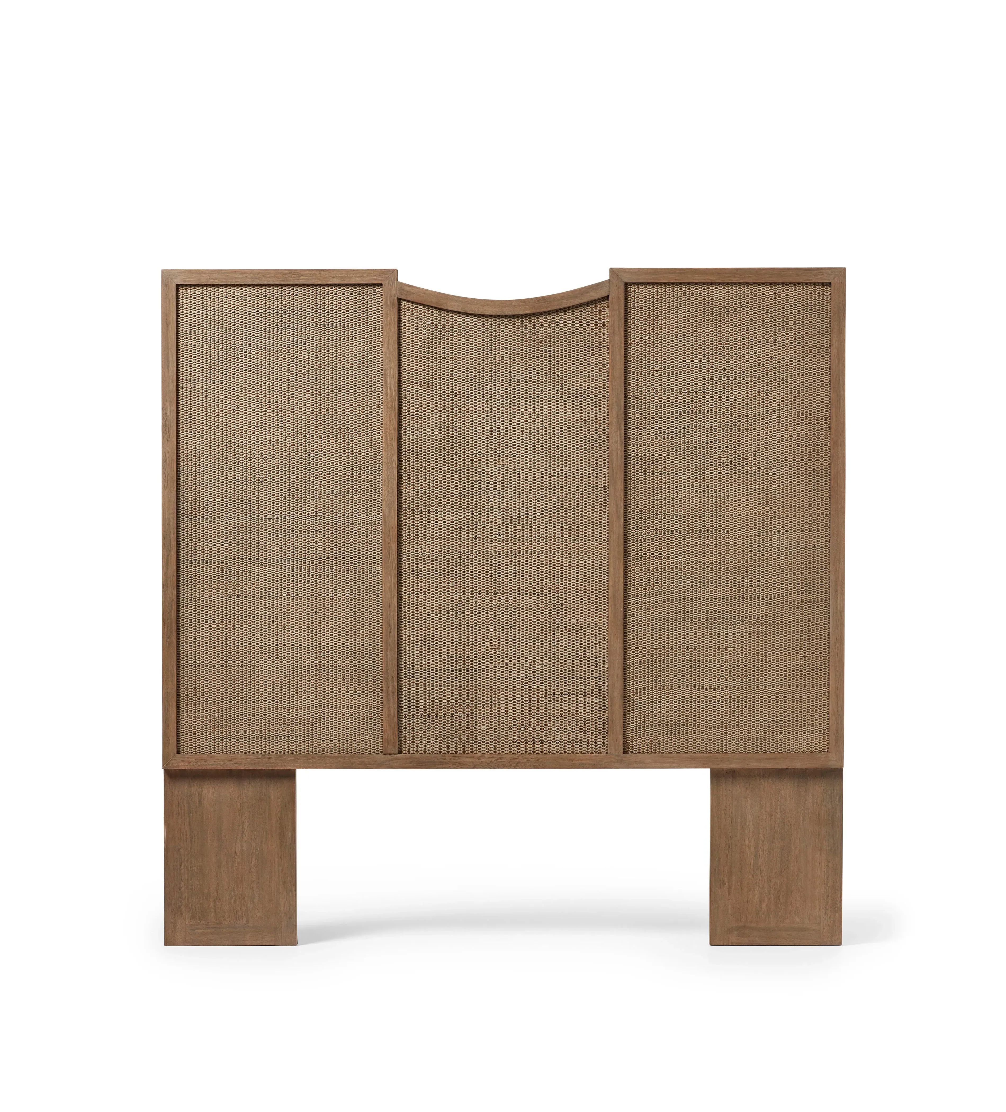 King Size Headboard - Natural, Mindi Wood image
