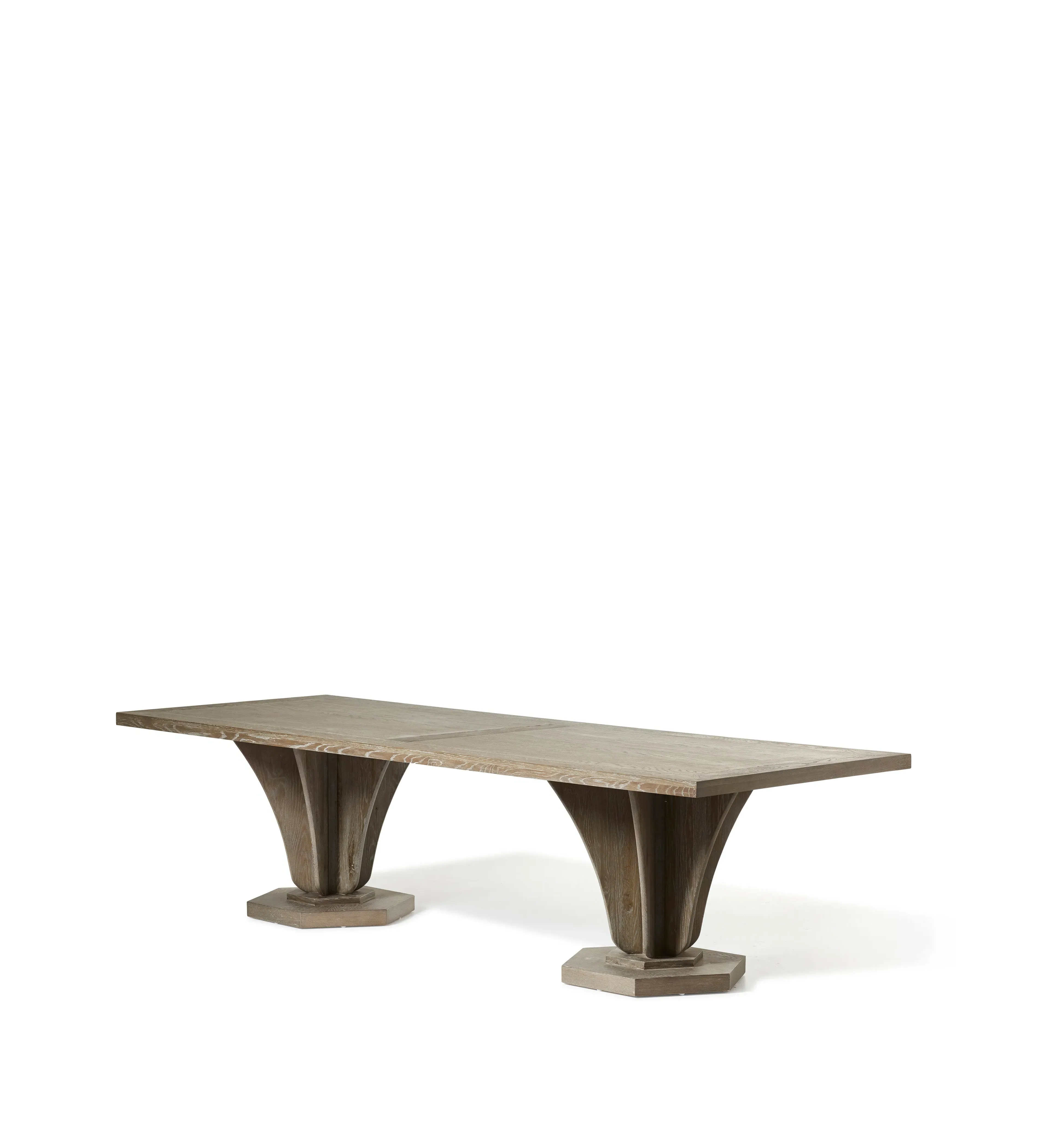 Large Rectangular Dining Table - Burnt Oak image