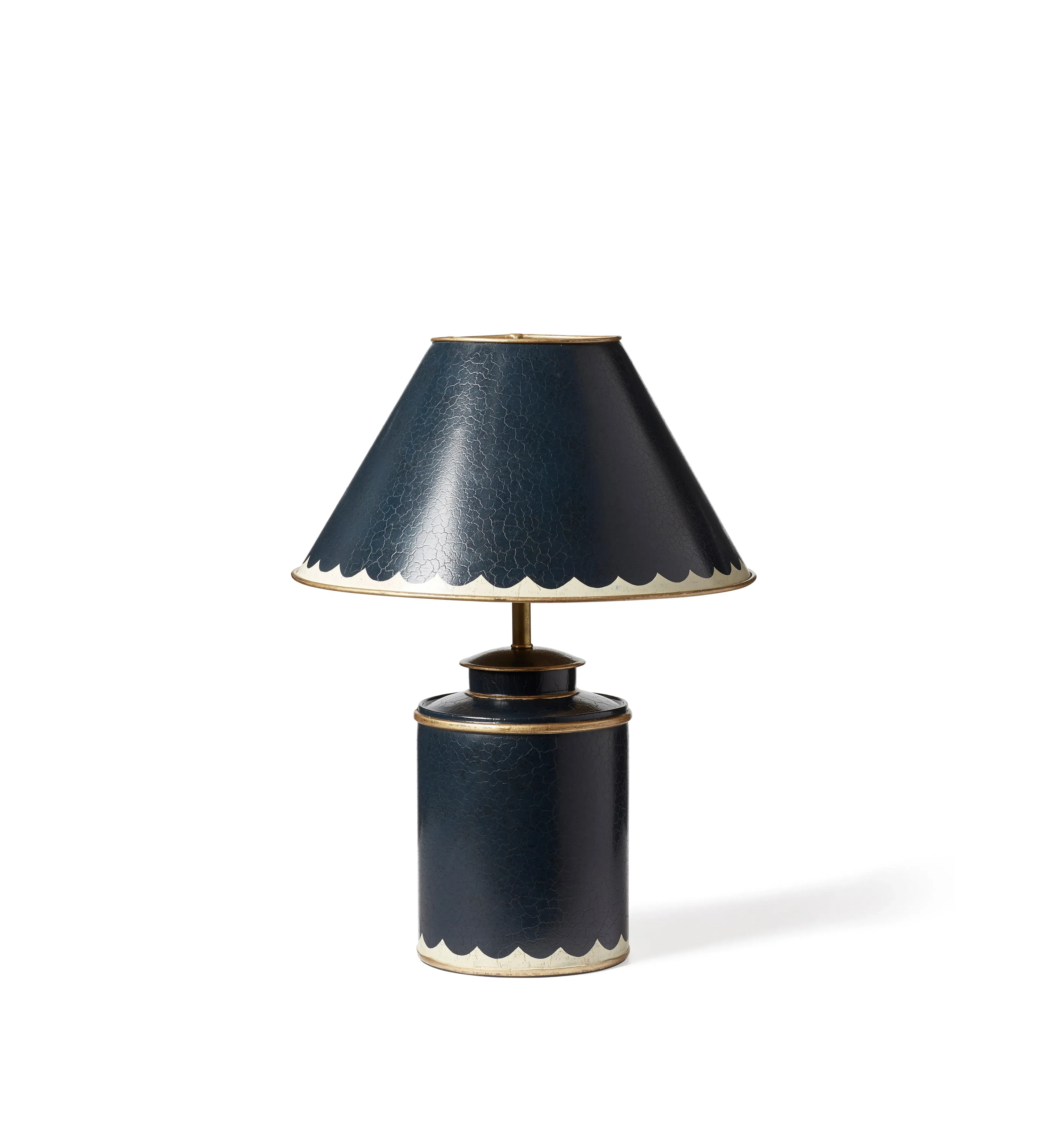 Lastura Table Lamp with Shade - Blue, Iron image