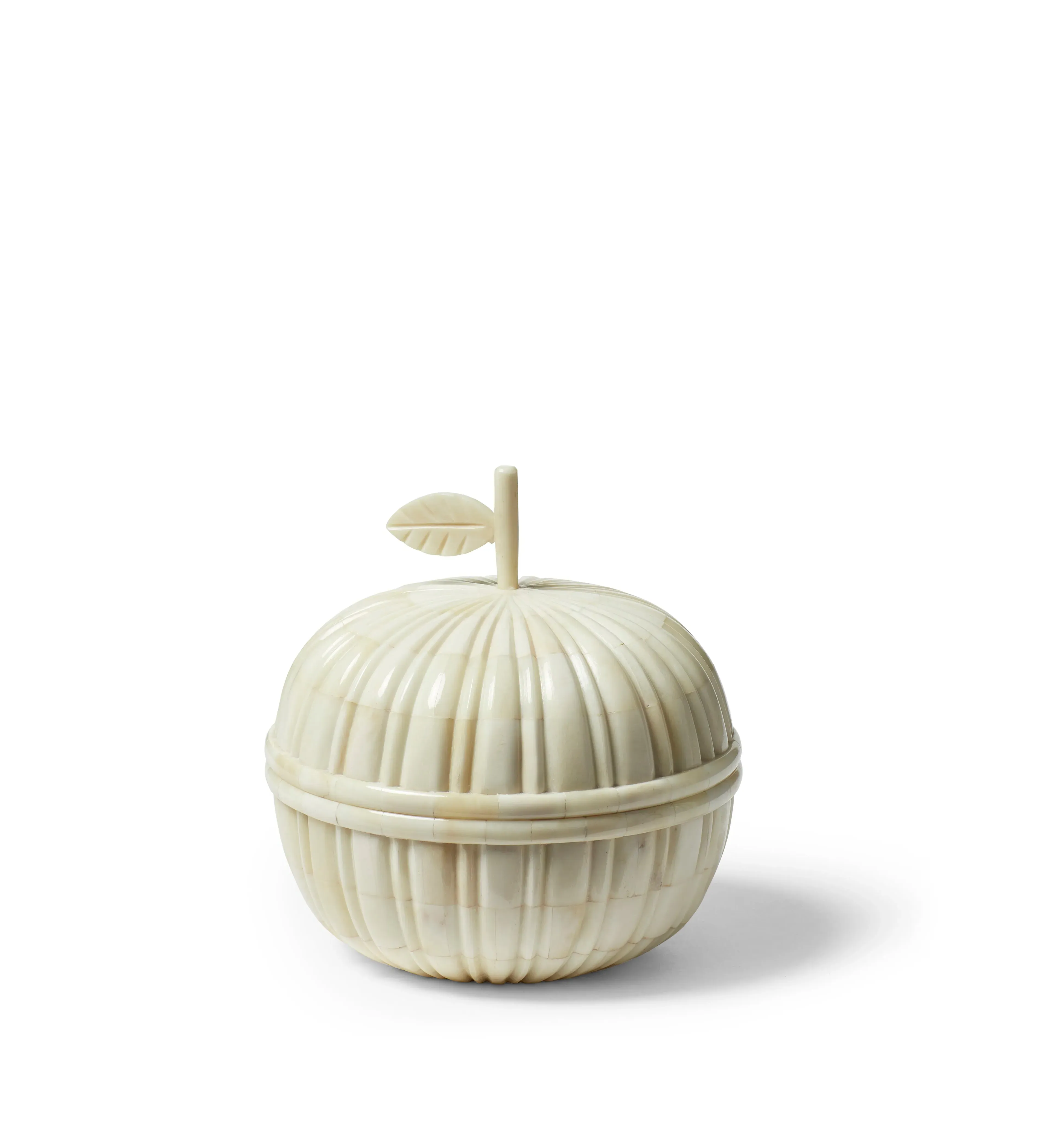 Lidded Storage Jar - Bone image