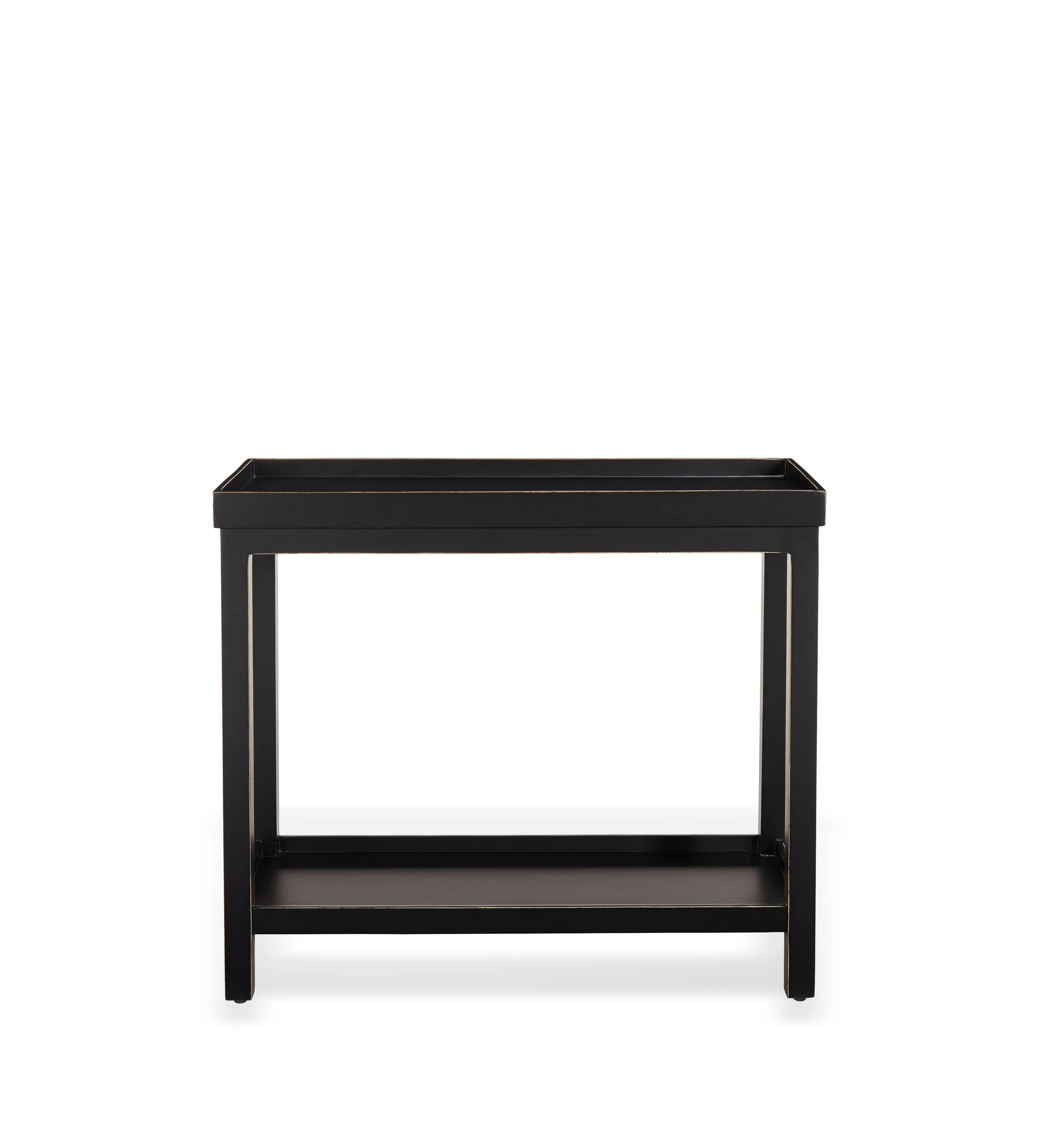 Narrow Side Table - Black image