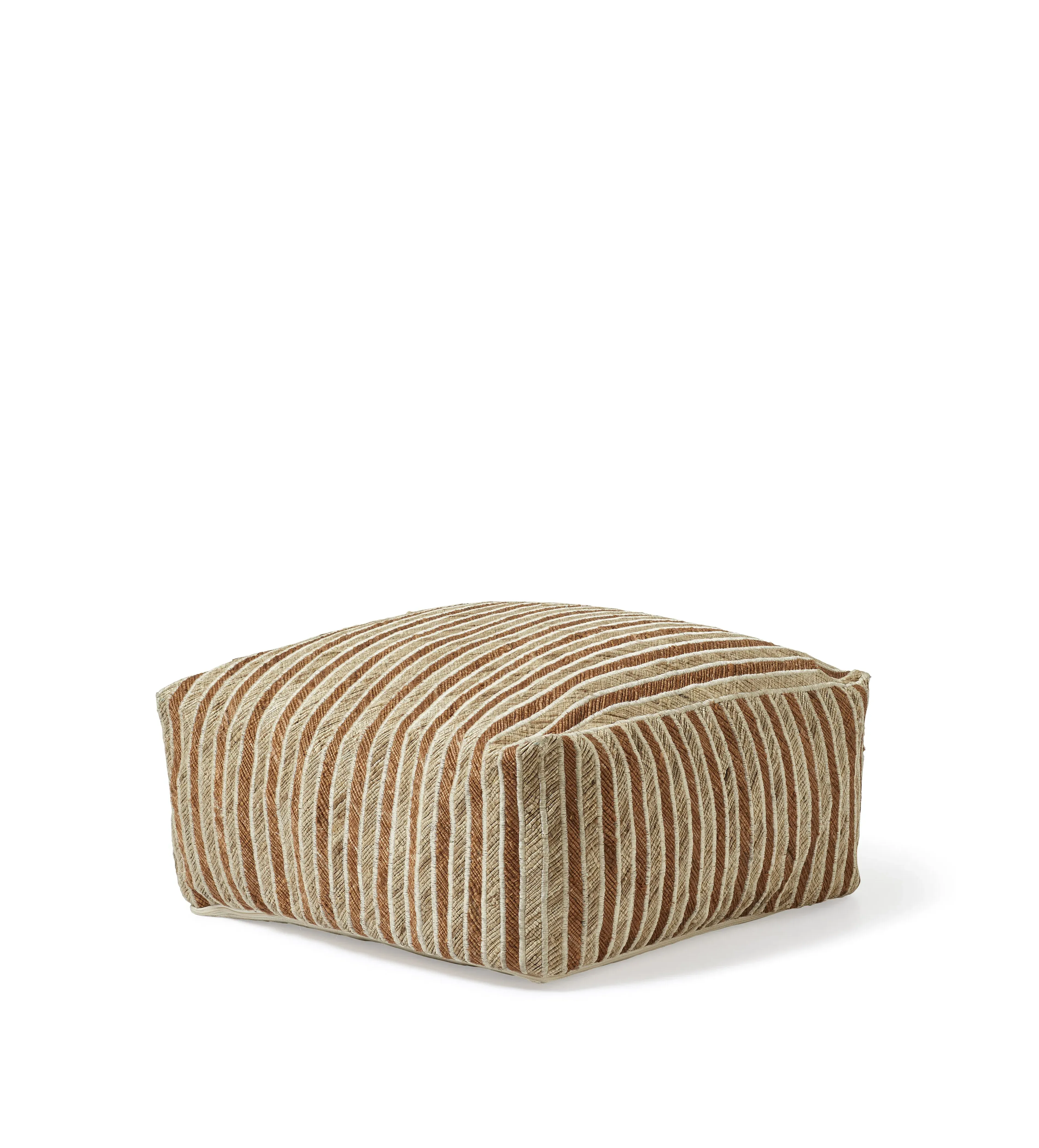 Outdoor Floor Cushion - Camel, Recycled Fabric image