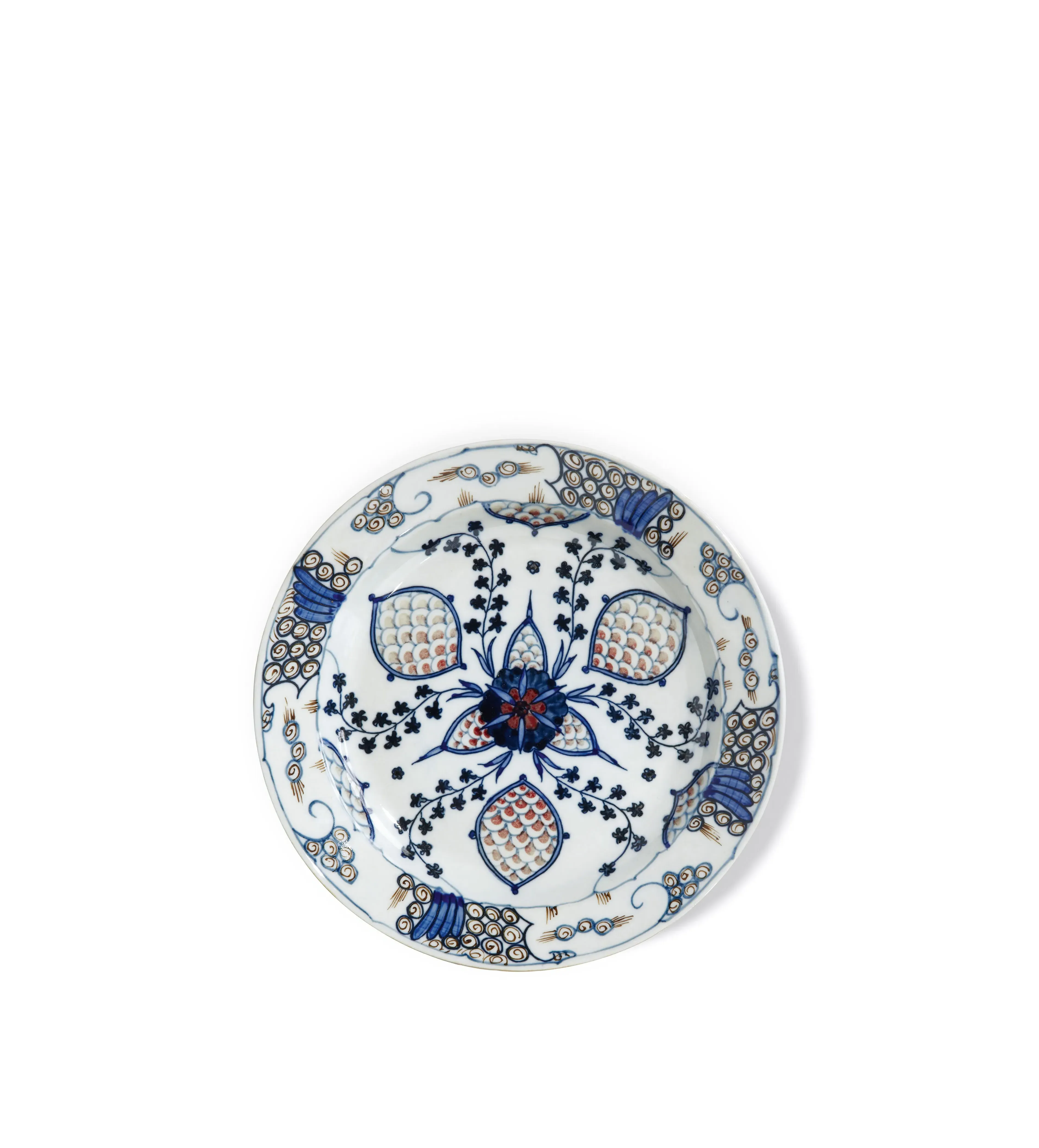Side Plates Set of Four - Multi, Ceramic
