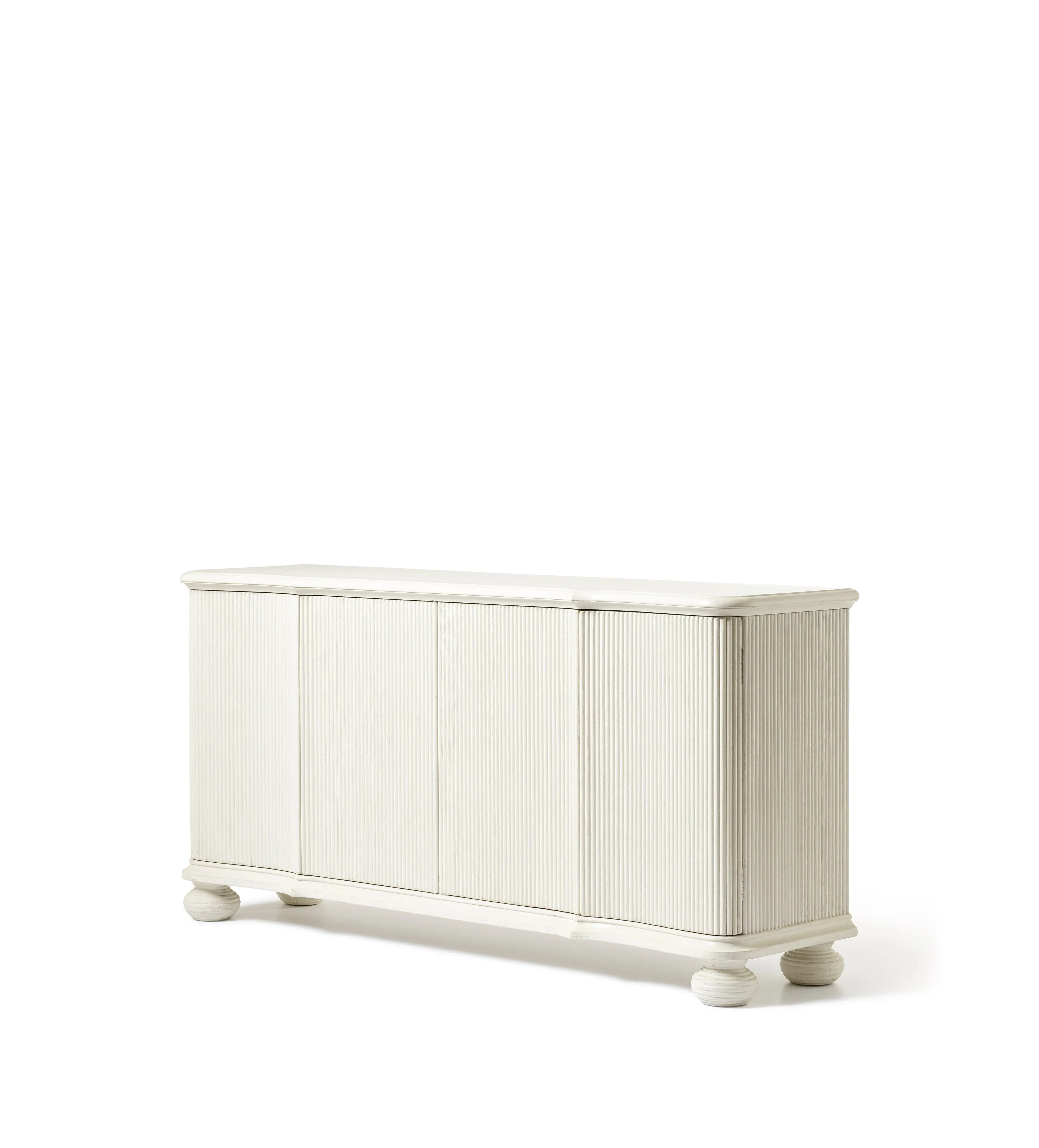 Sideboard with Push-Open Doors - Chalk White image