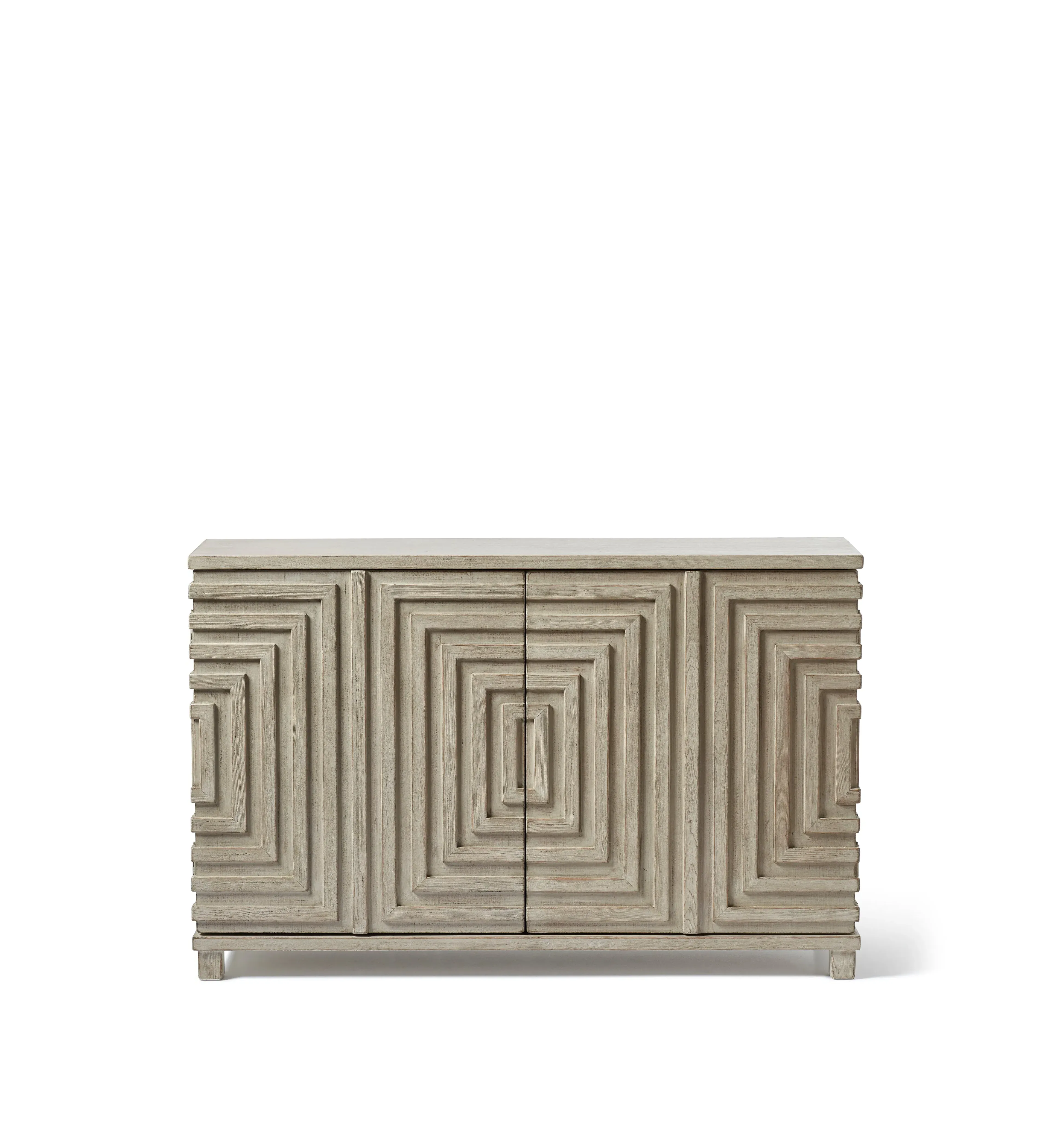 Sideboard with Storage - Washed Grey, Wood image