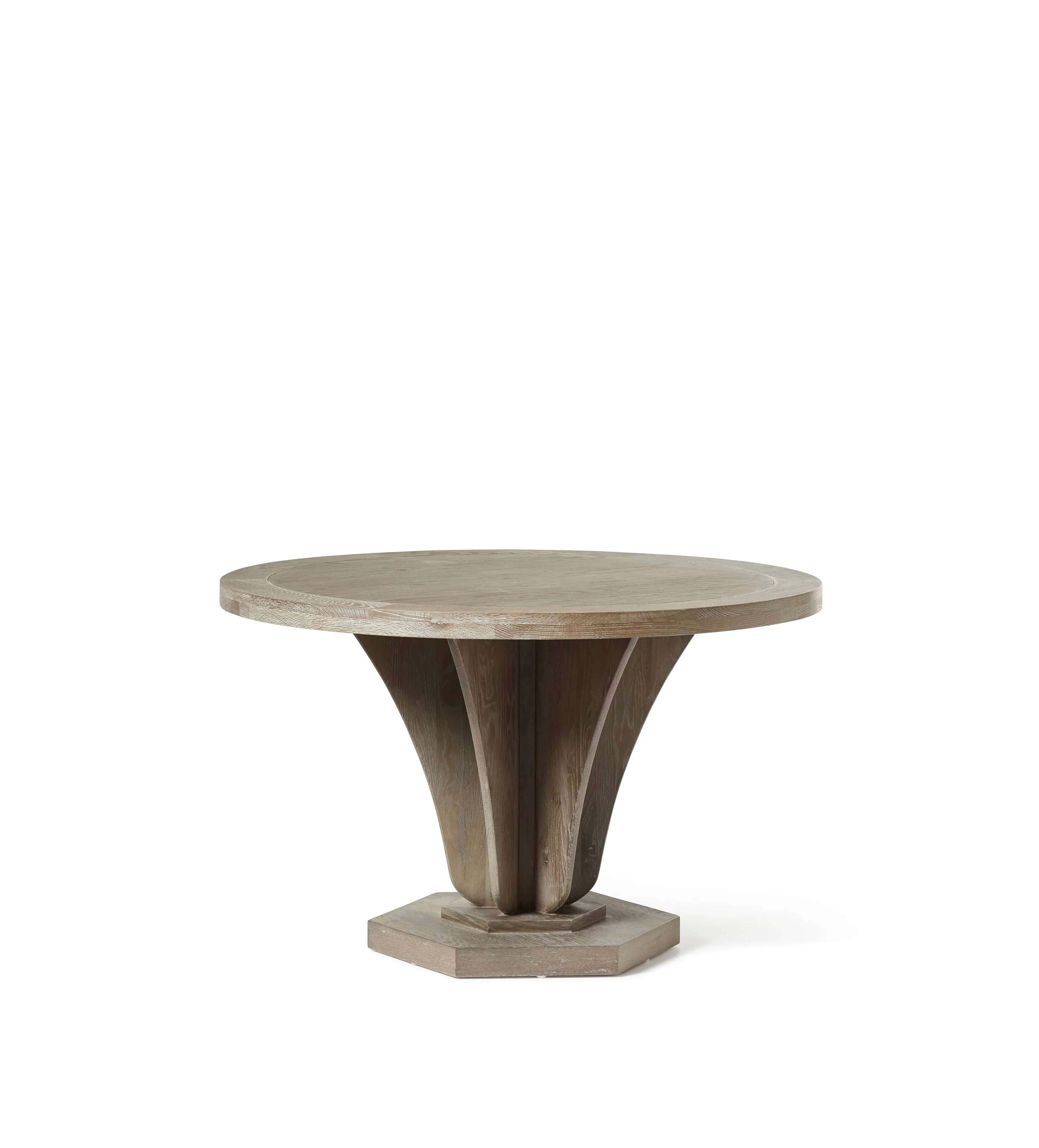 Small Round Dining Table - Burnt Oak image