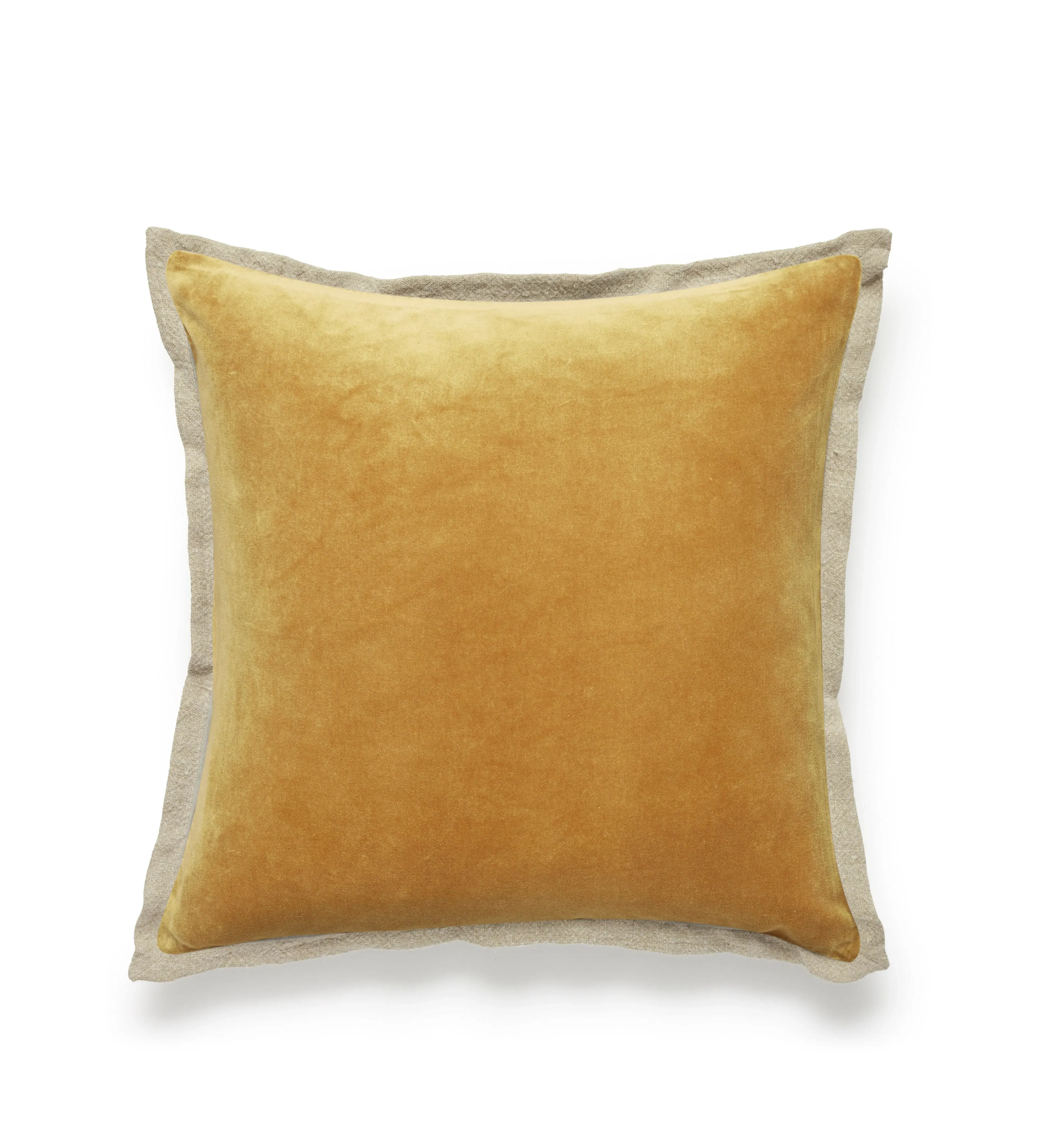 Square Cushion Cover - Dijon, Velvet