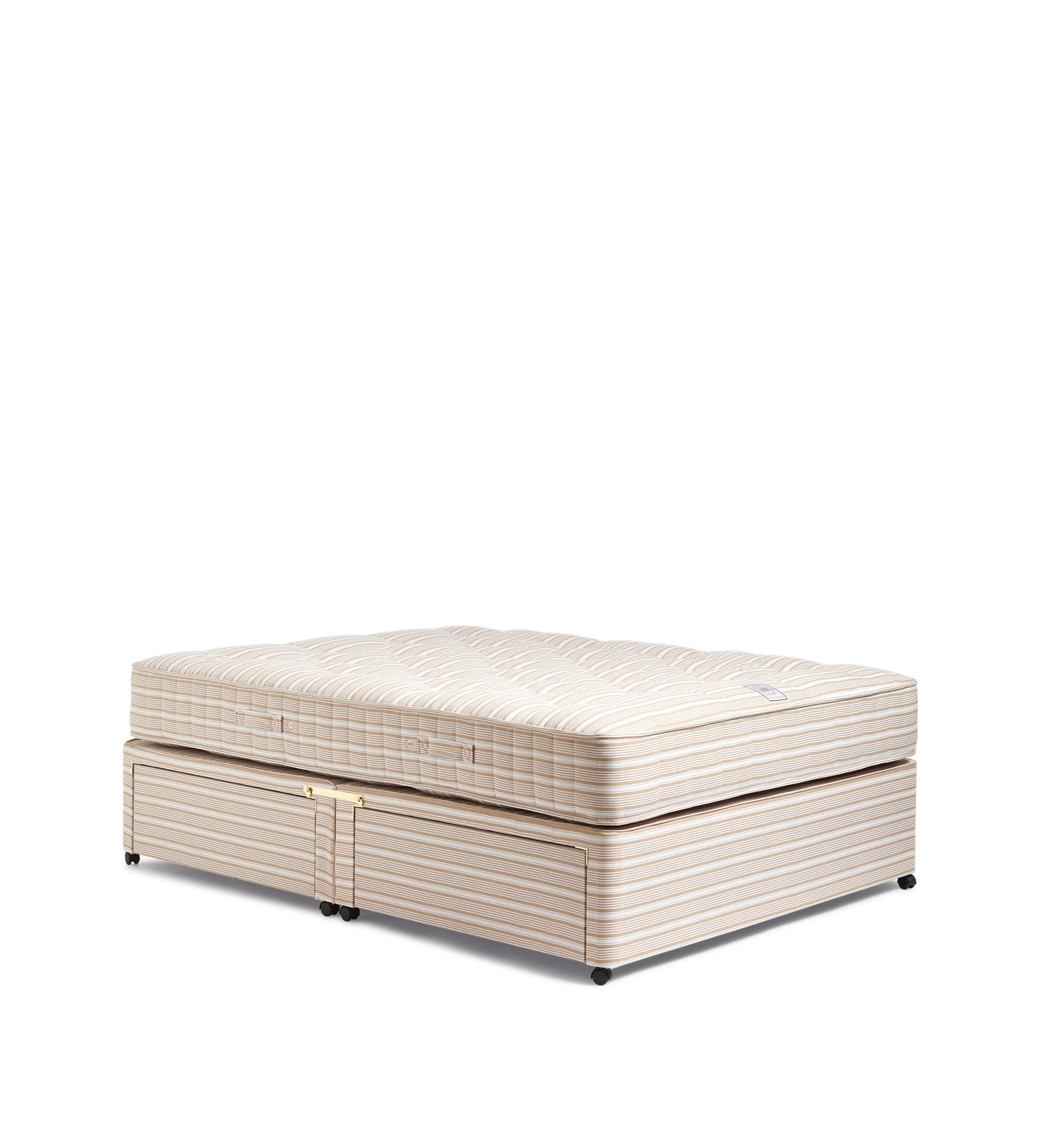 Super King Divan Base with Drawers - Natural