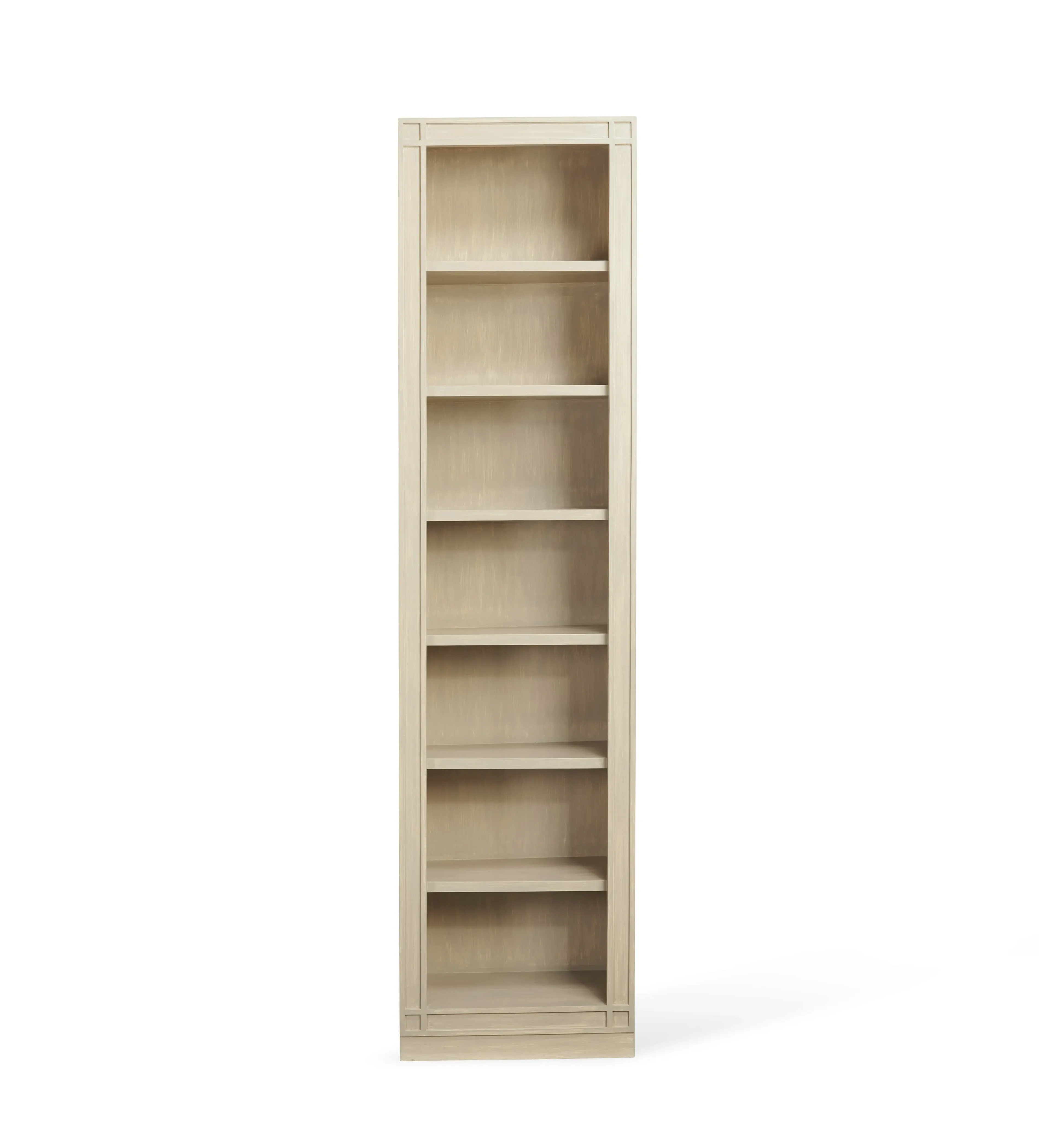 Tall Narrow Bookcase Shelves - Flax image