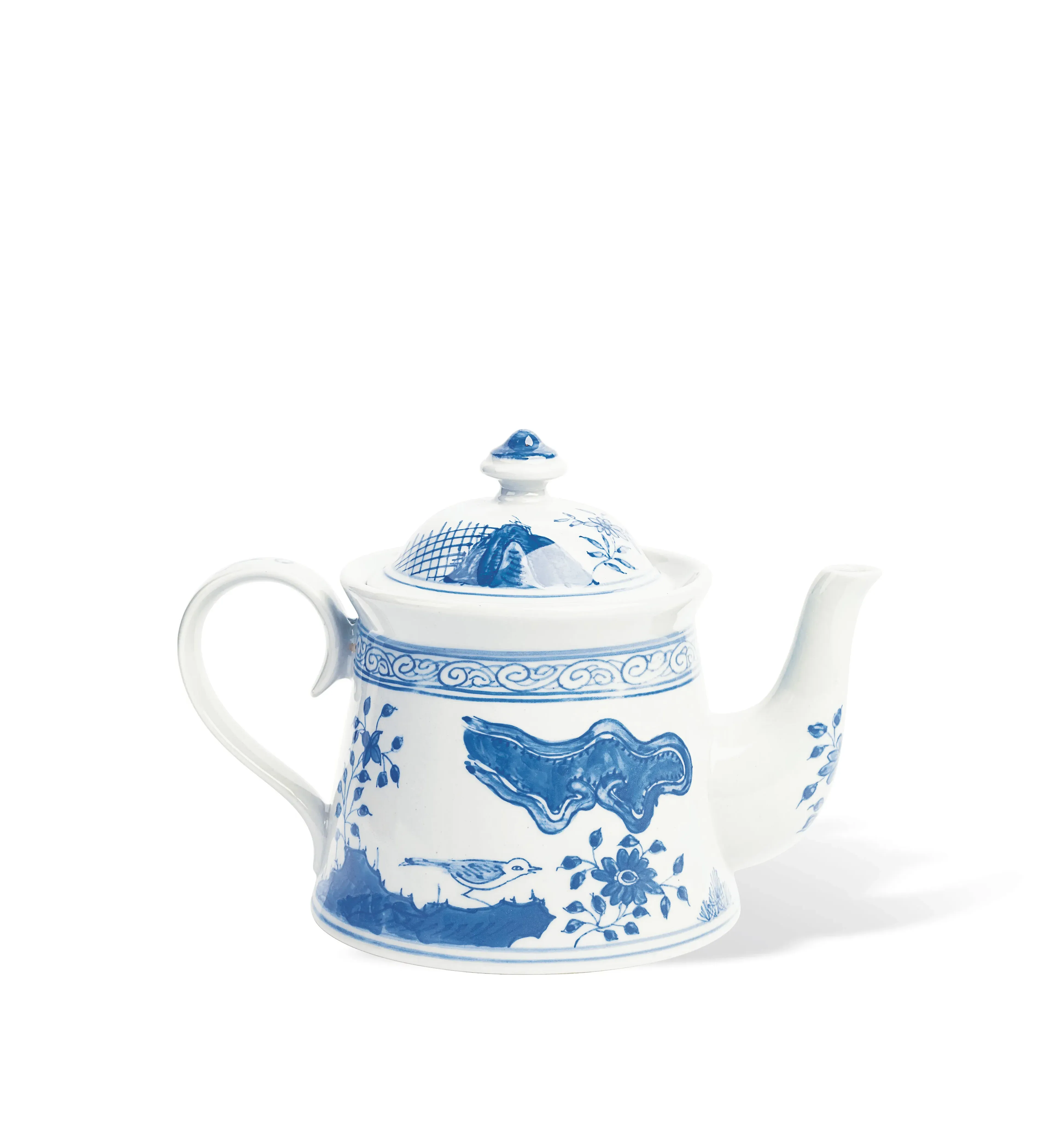 Teapot - Blue/White, Ceramic