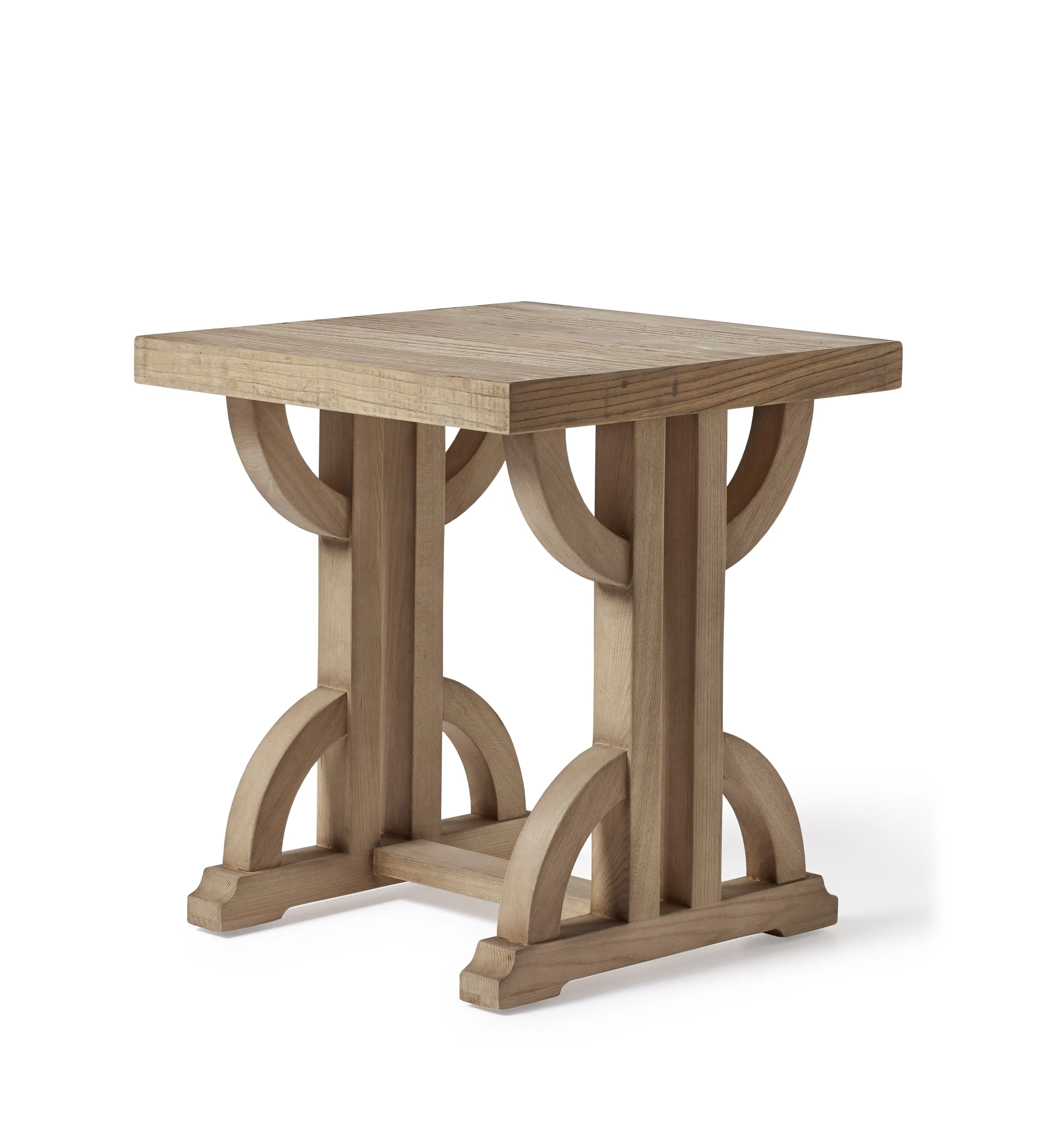 Tempus Side Table - Natural, Recycled Elm image