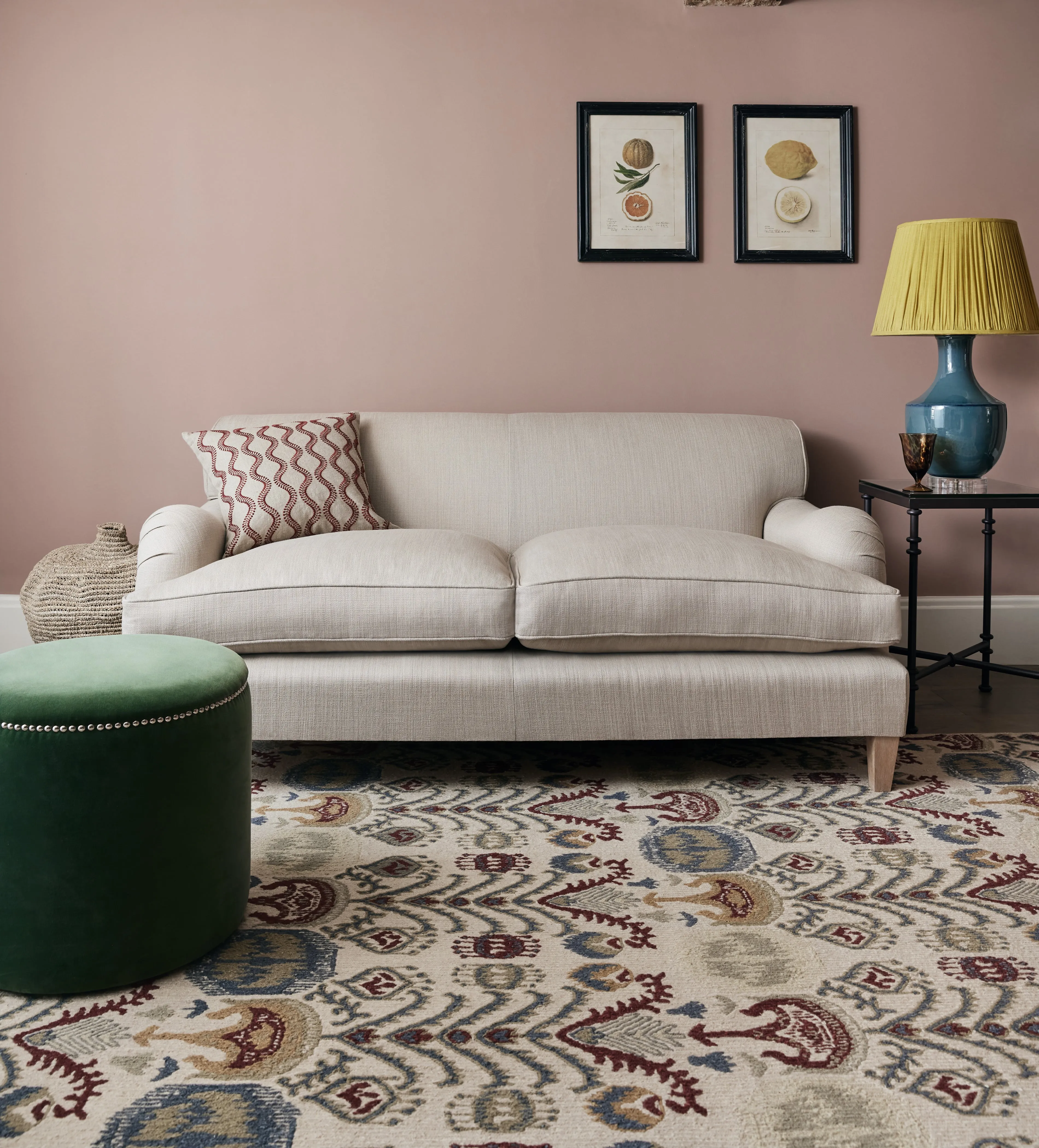 Traditional Soumak Rug - Multi, Woven