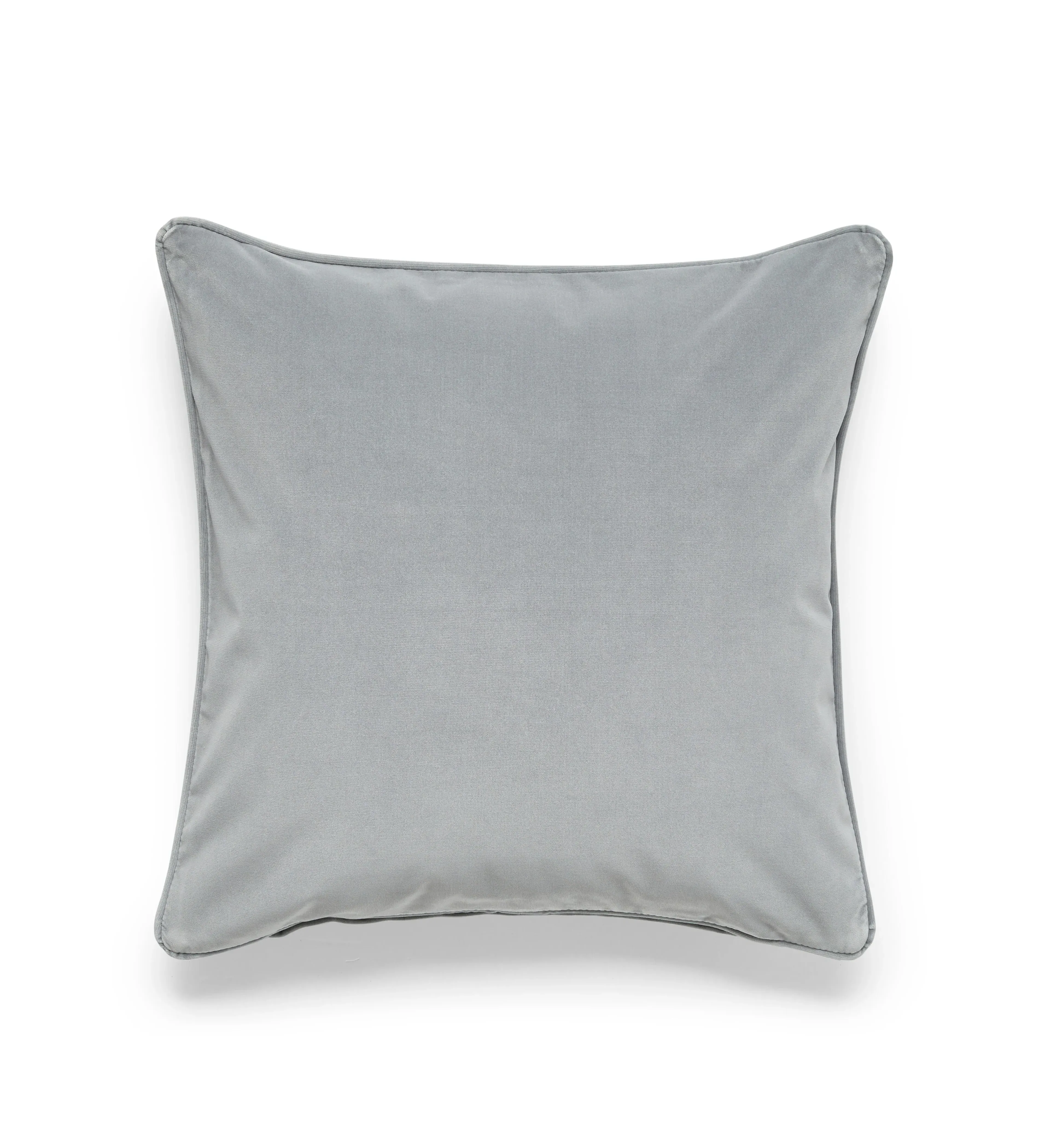Velvet Cushion Cover - Pale Celadon, Polyester