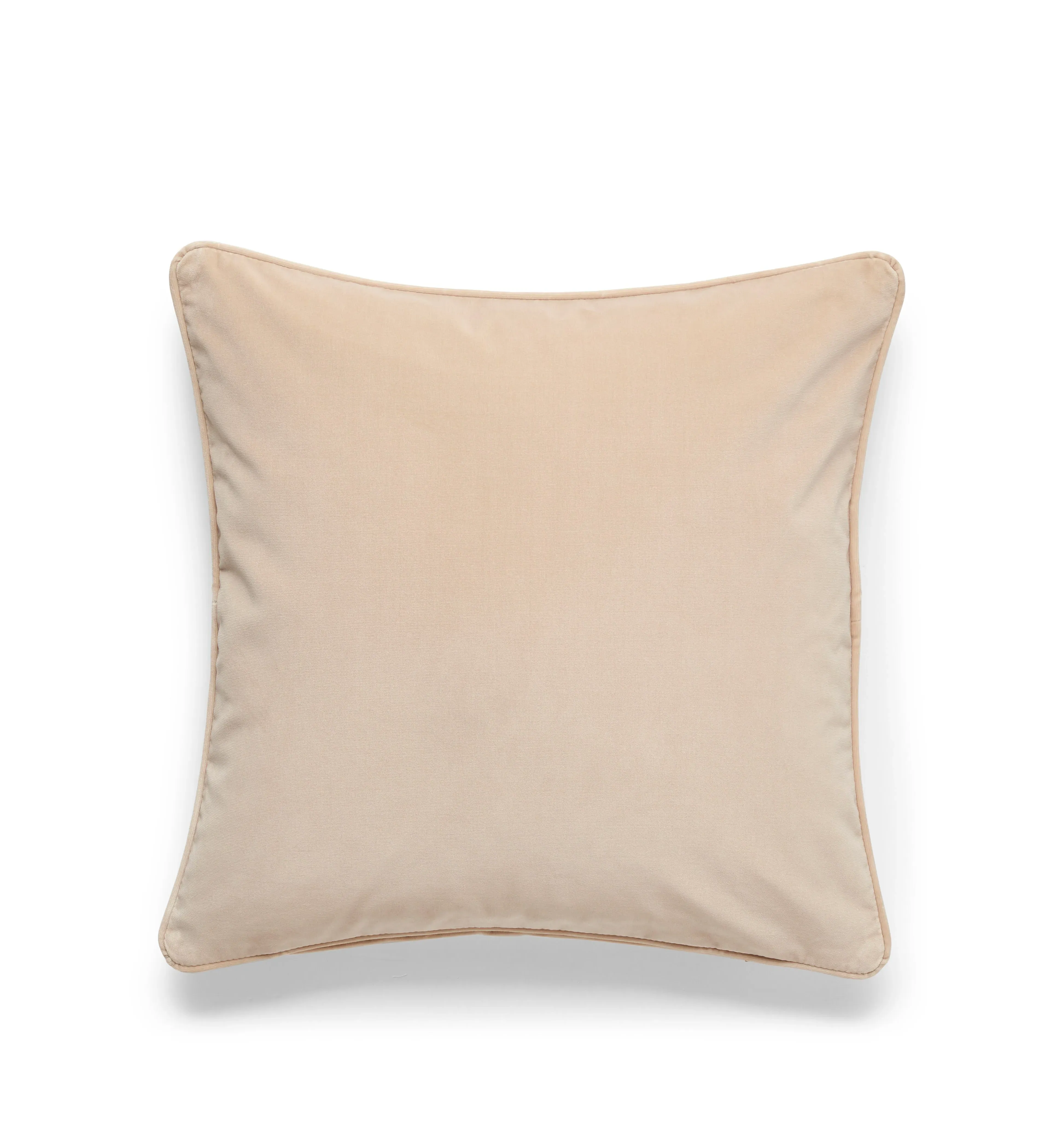 Velvet Cushion Cover - Putty, Polyester