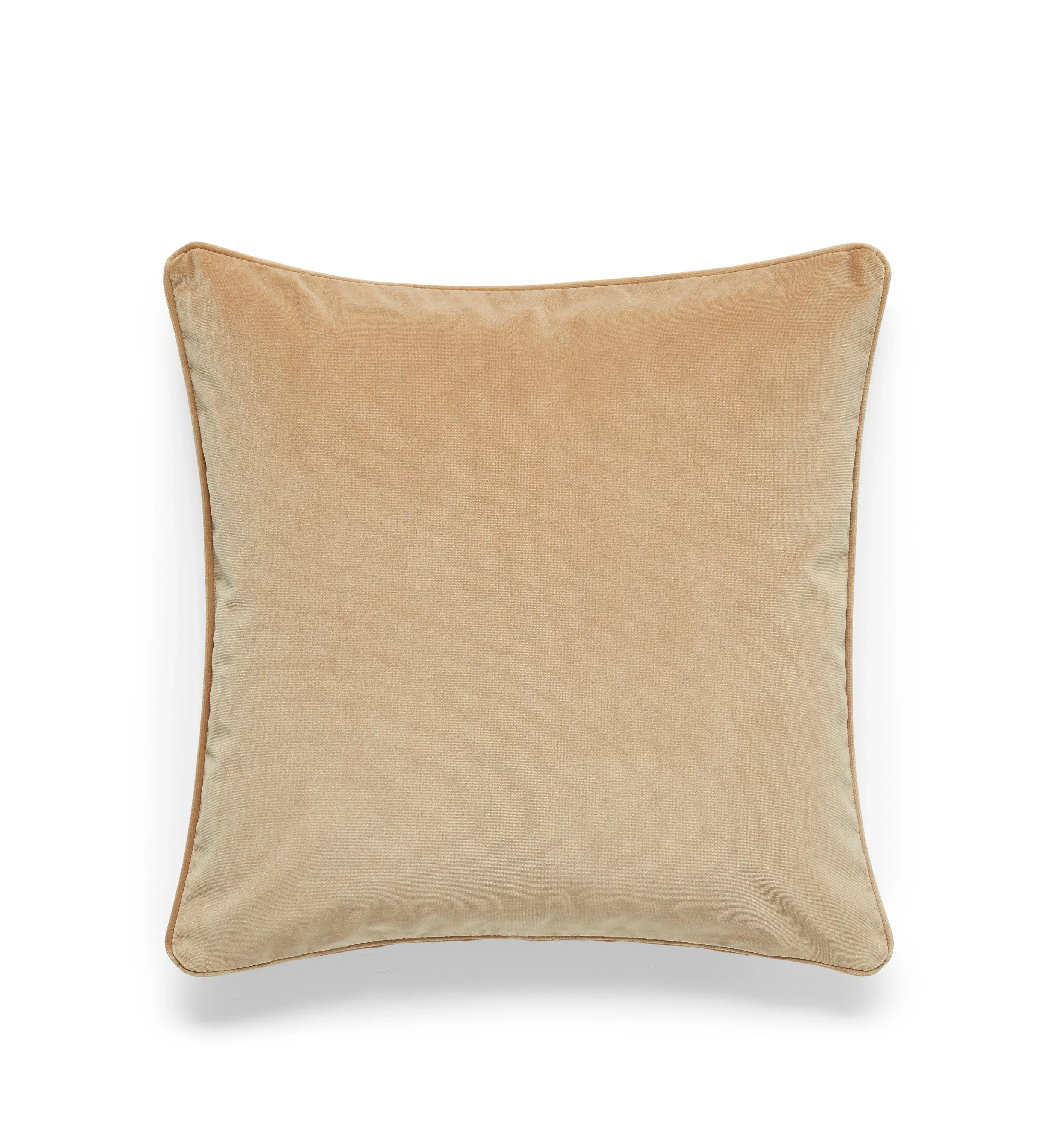 Velvet Cushion Cover - Sand, Polyester