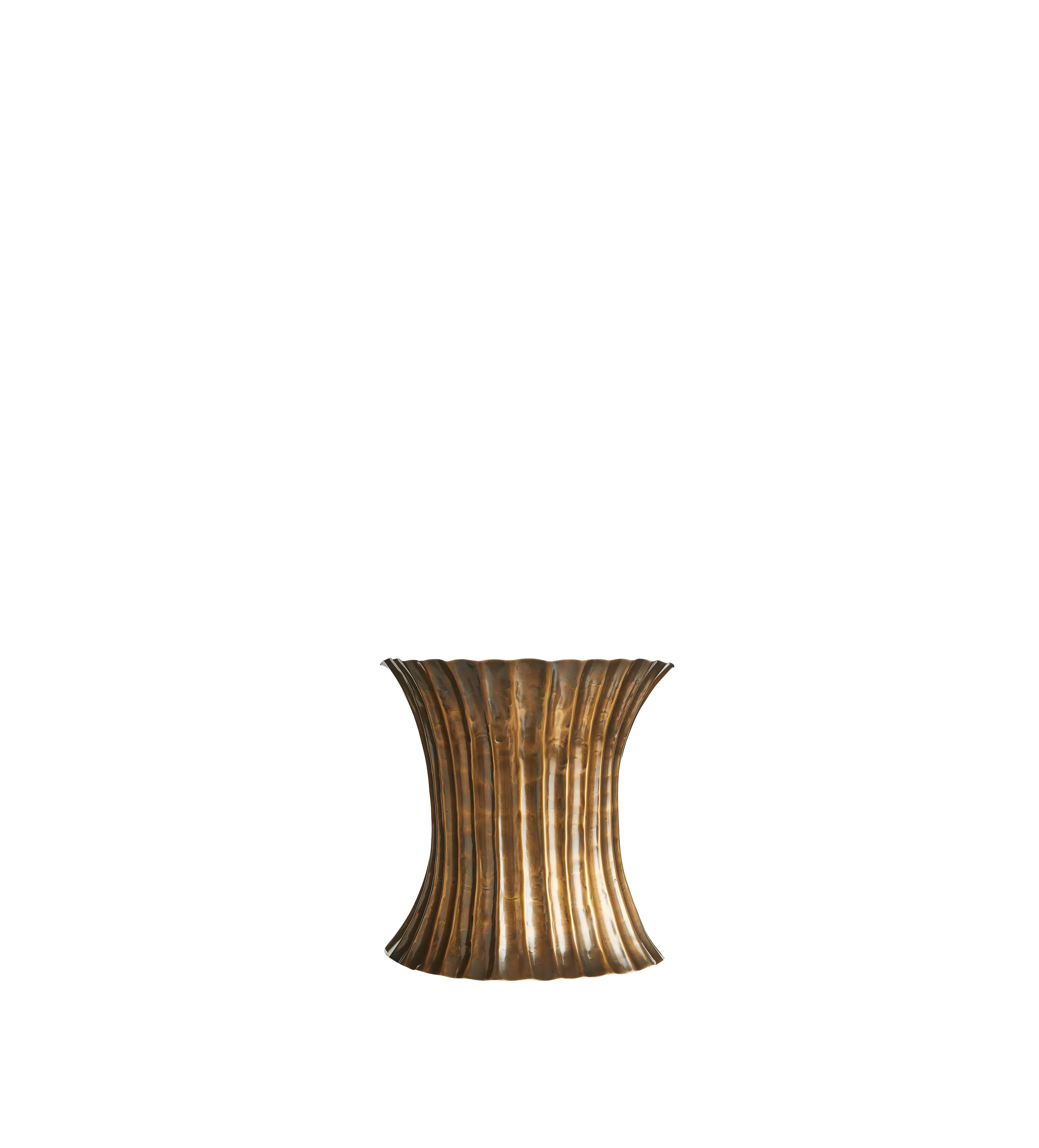 Wall Lamp with Scallop Detail - Copper image