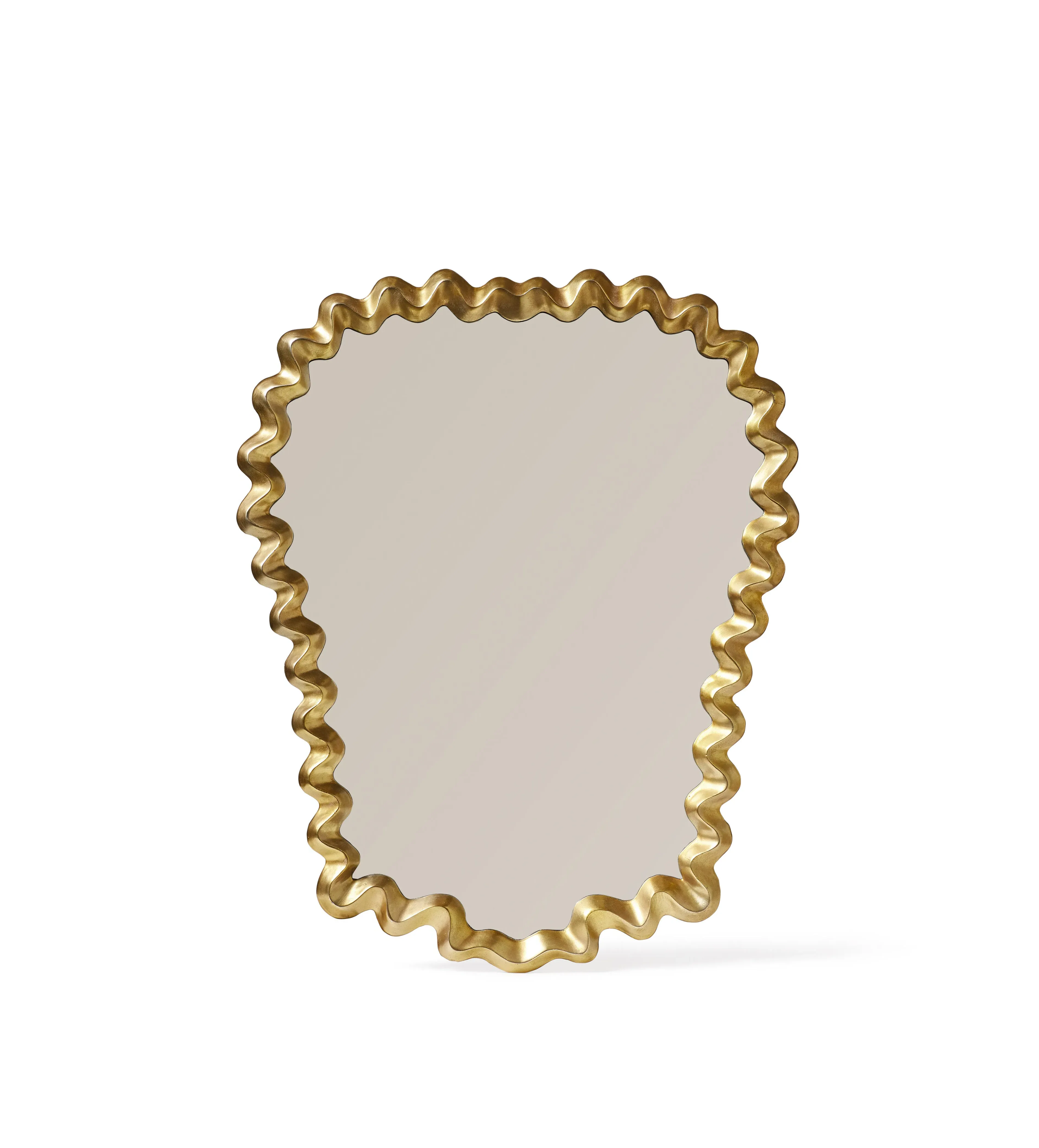 Wikkel Wall Mirror - Gold image