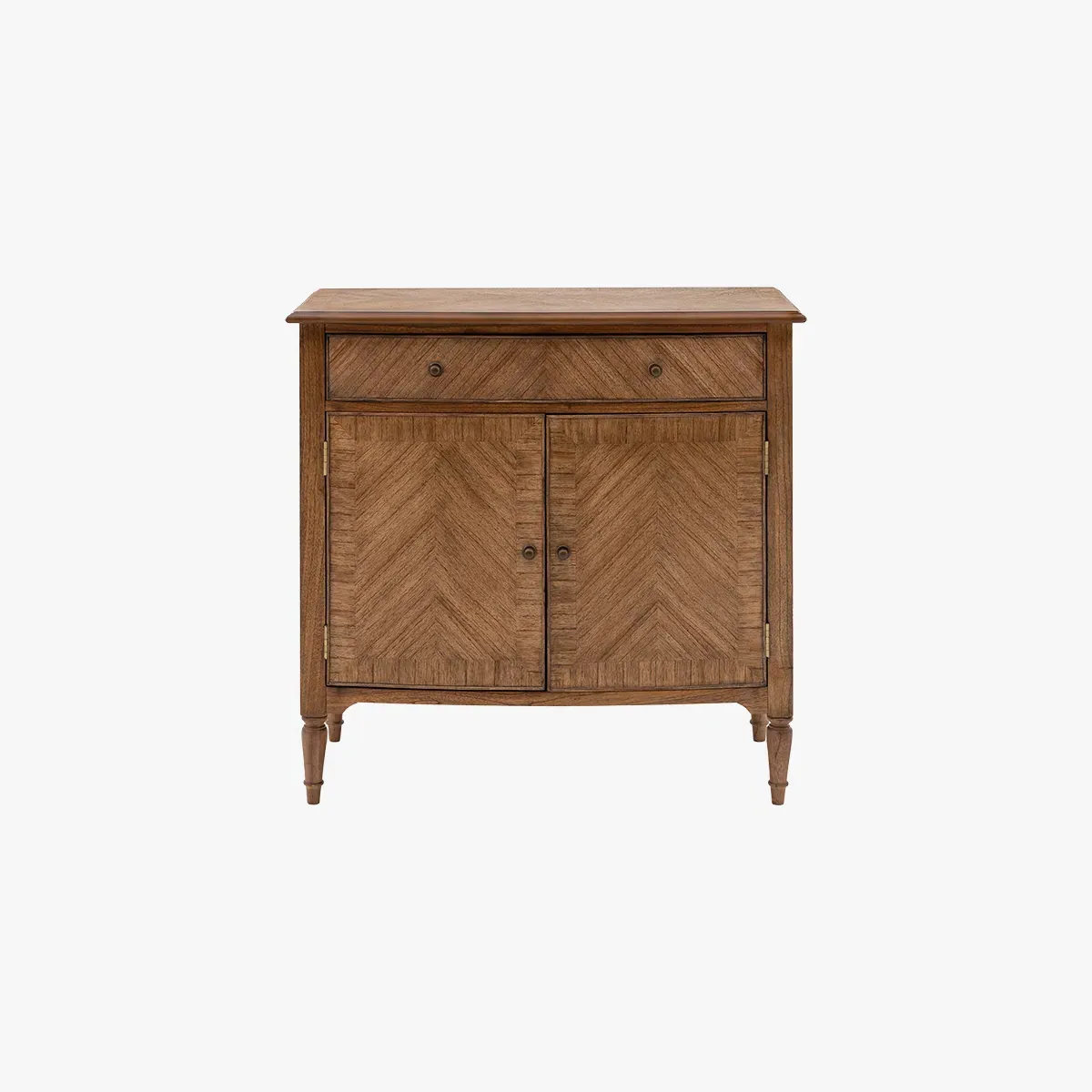 2-Door Sideboard with Turned Legs - Natural, Wood