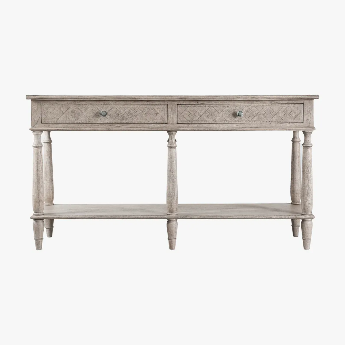 2-Drawer Console Table - Mindy Wood image