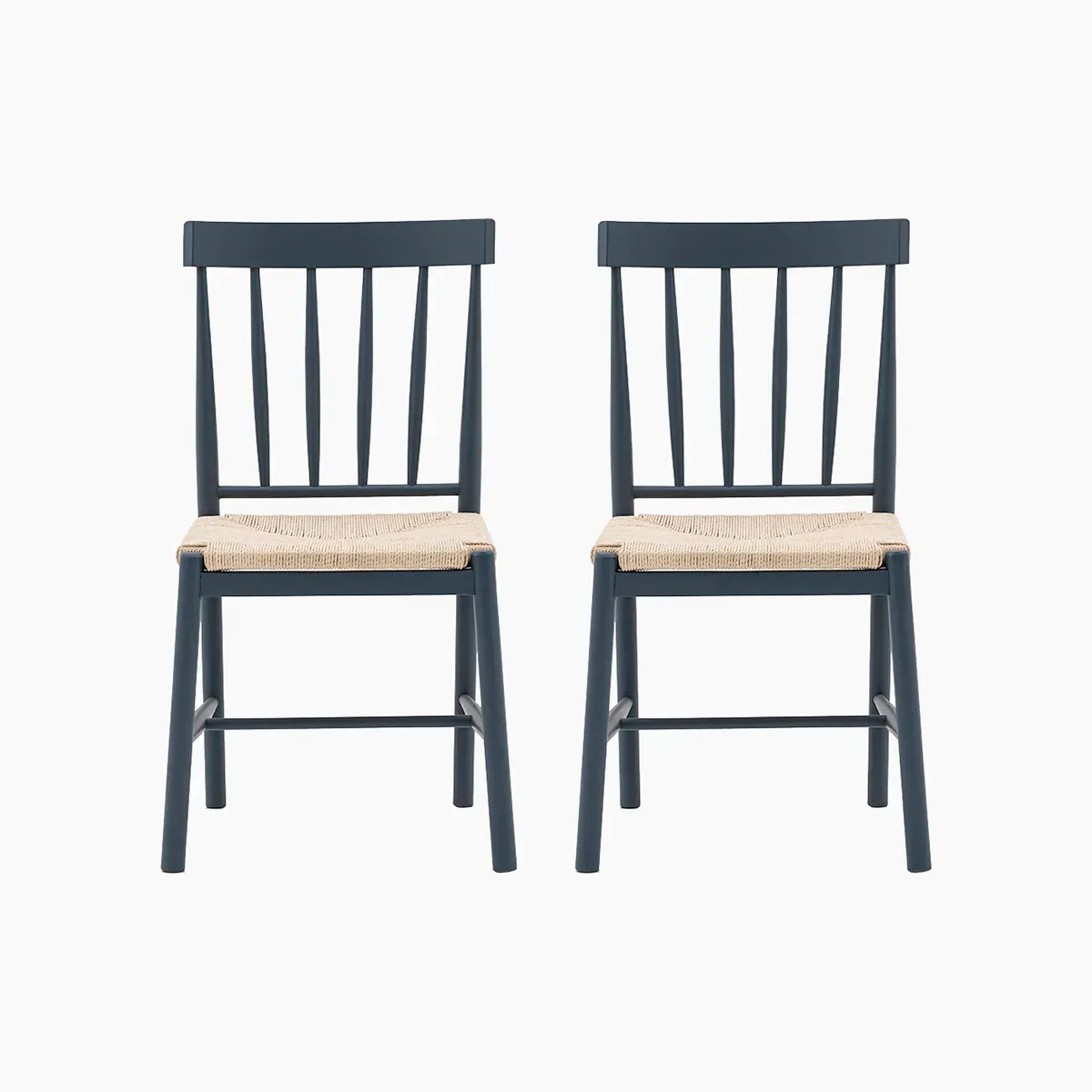 2-Piece Dining Chair Set - Meteor, Oak