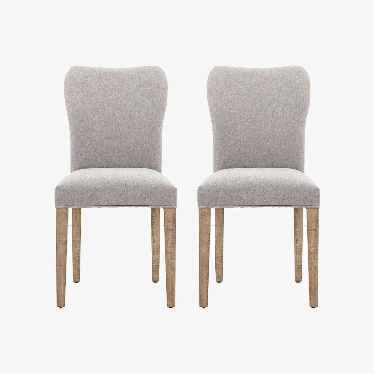 2-Piece Dining Chair Set - Pine Wood image