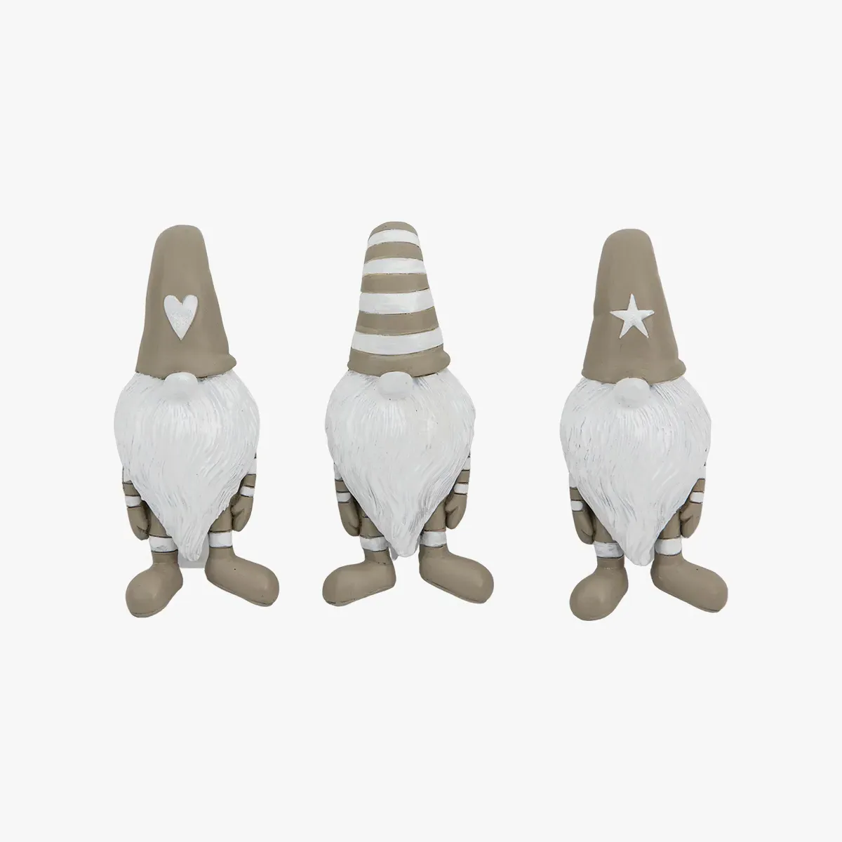 3-Piece Gonk Pot Hanger Set - Beige image