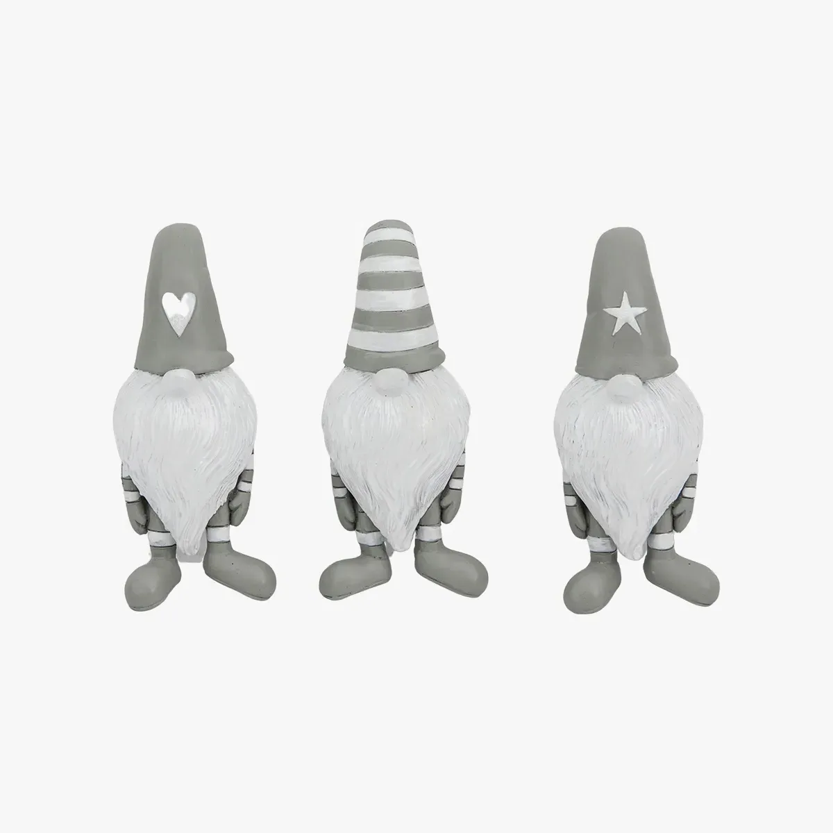 3-Piece Gonk Pot Hanger Set - Grey
