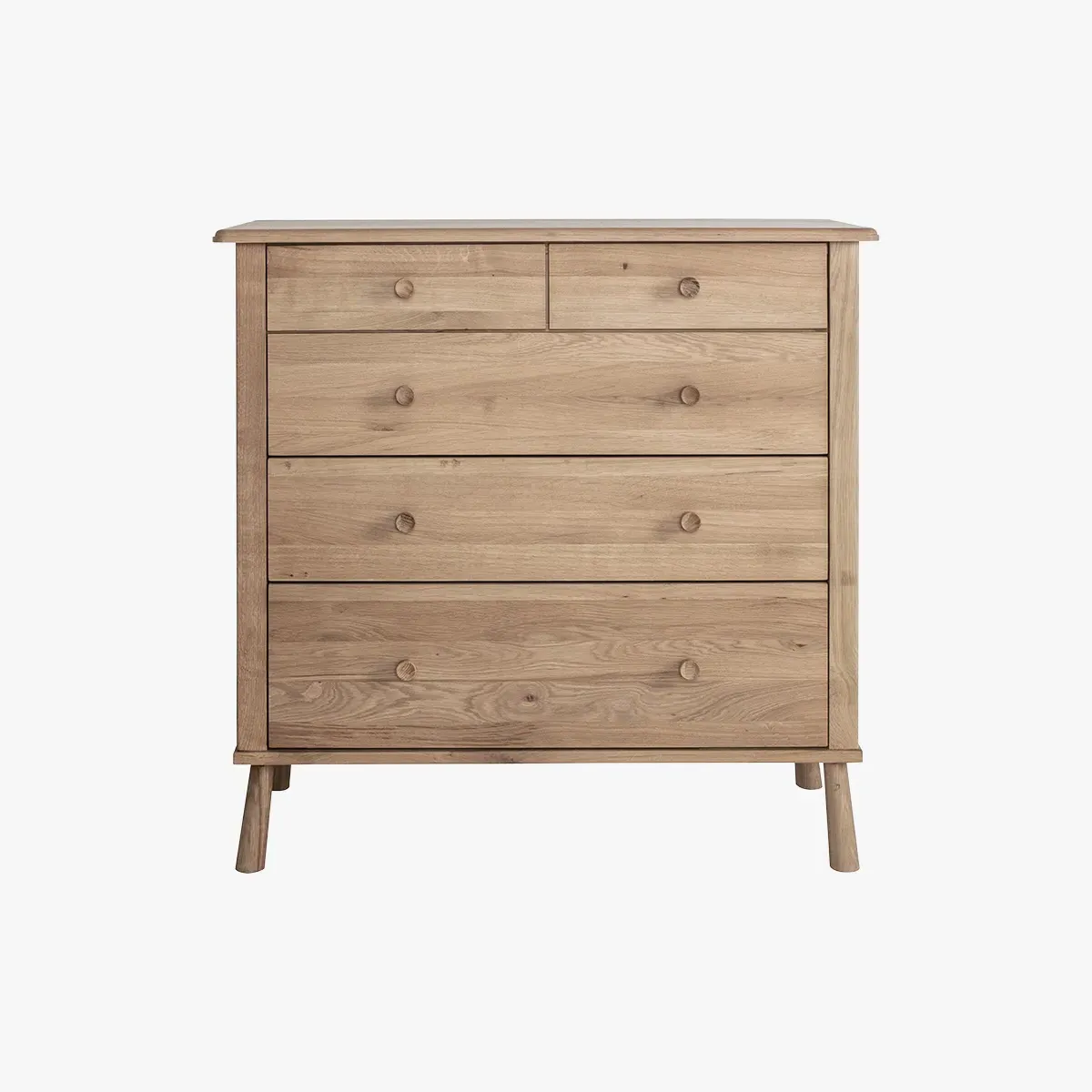 5-Drawer Chest of Drawers - Natural, Oak