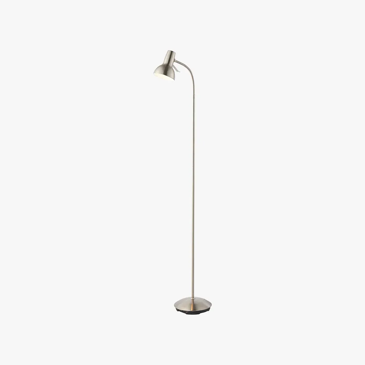 Adjustable Floor Lamp - Nickel, Metal image